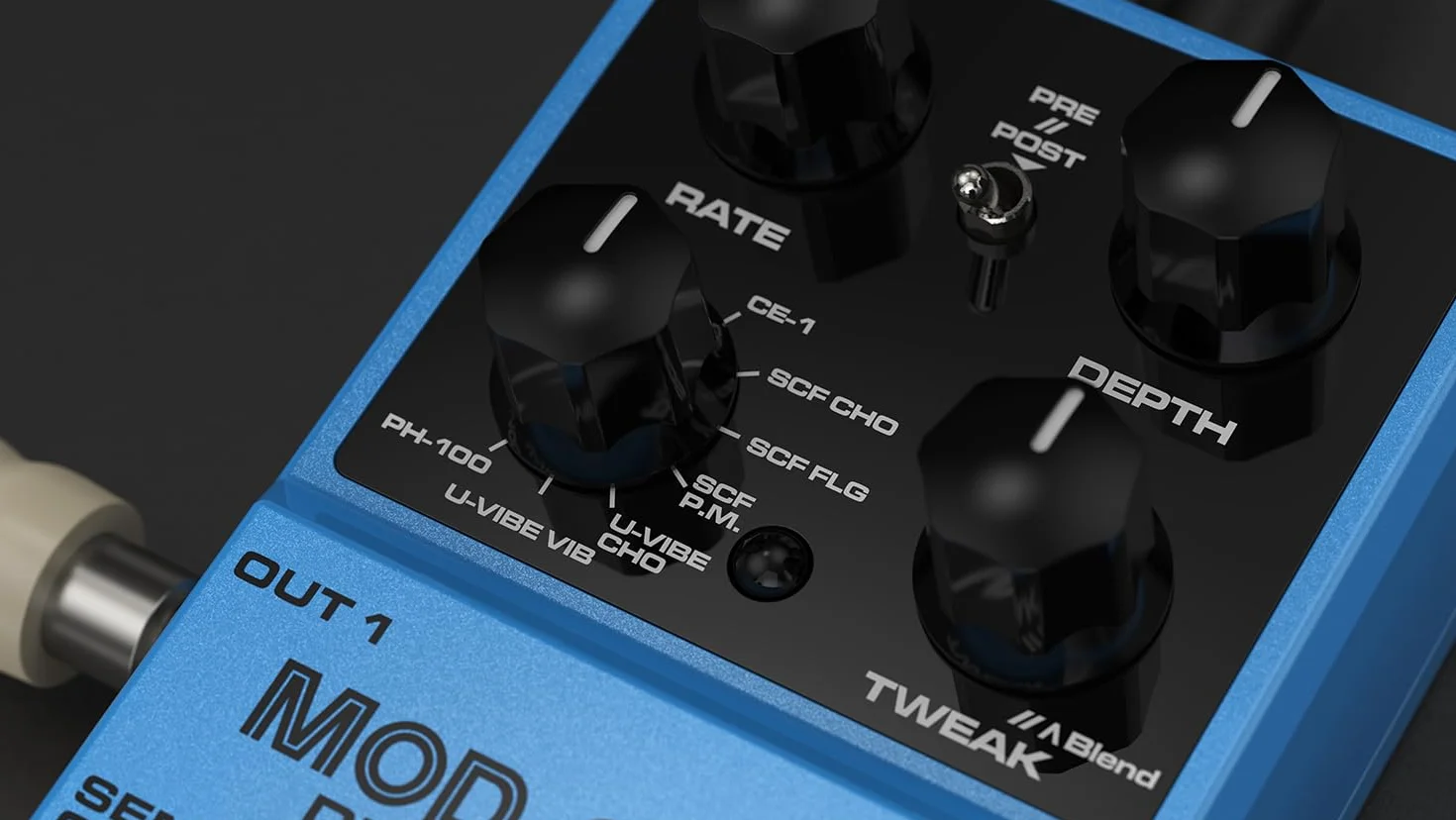 NU-X | Pedal Mod Core Deluxe mkII con nuevos modelos de efectos, opciones de señal y enrutamiento