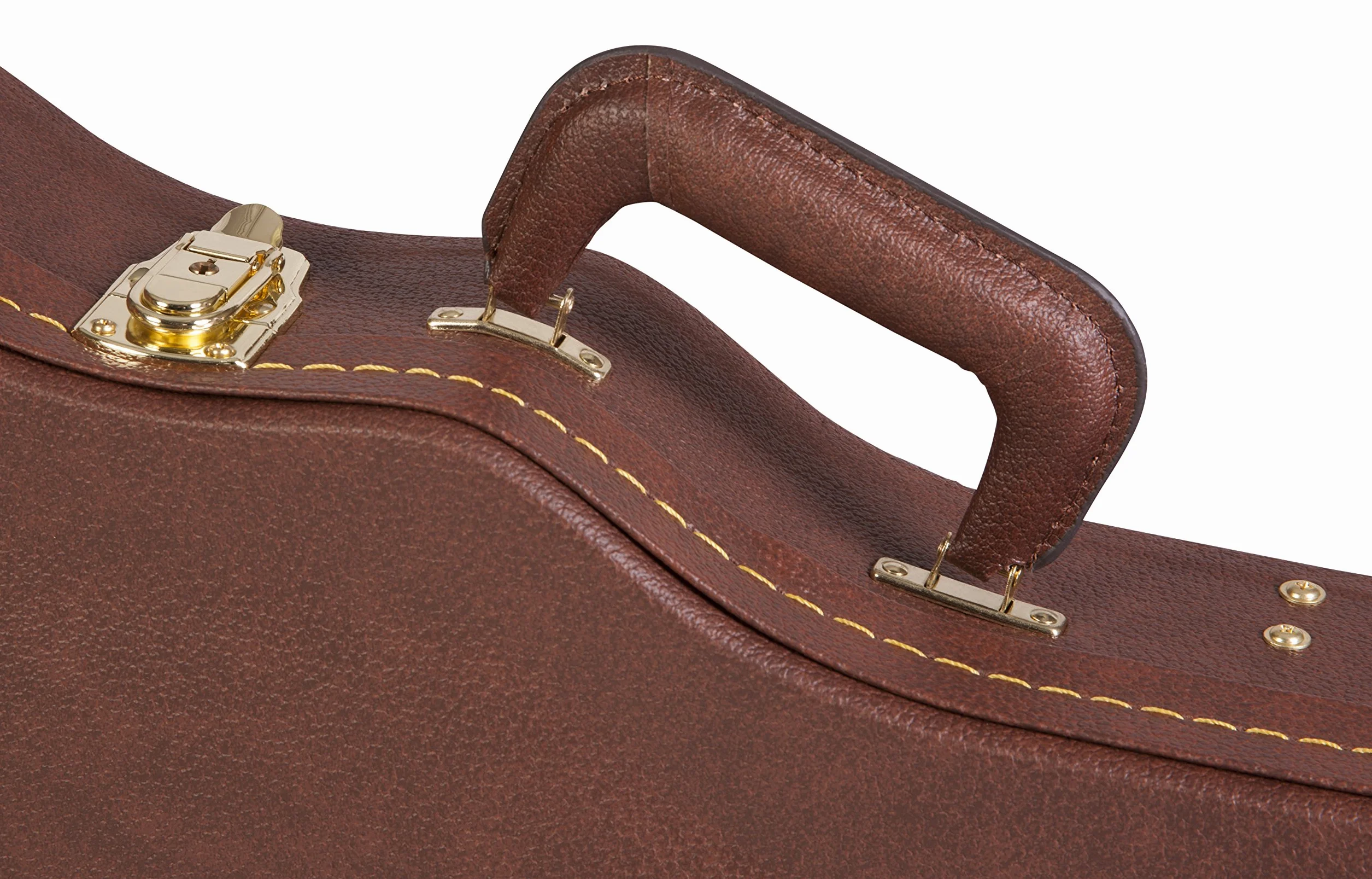 Gator Cases Estuche Deluxe de Madera para Guitarras Eléctricas Les Paul; Exterior Marrón (GW-LP-Brown)