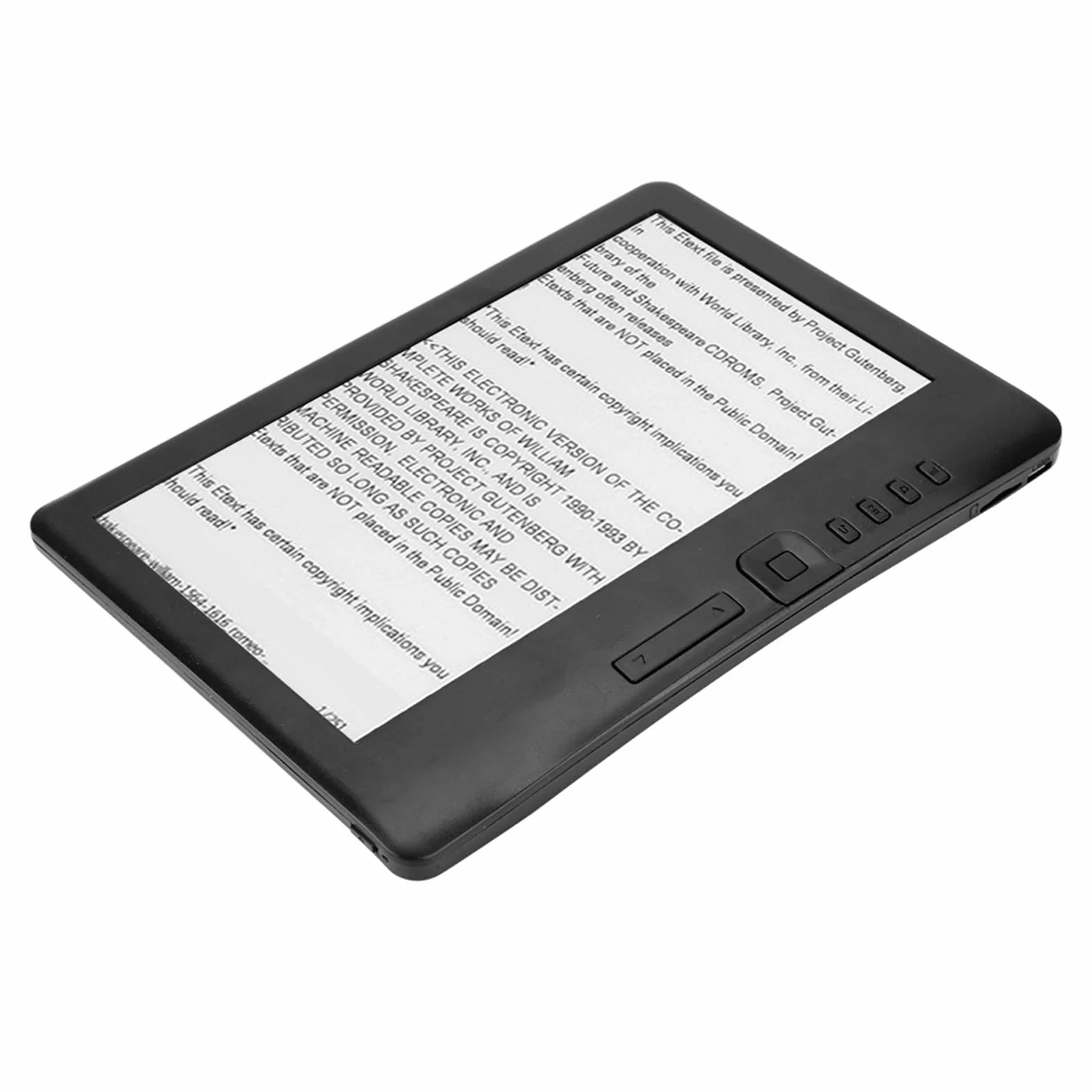 Lector de Libros Electrónicos 7 Pulgadas Resistente al Agua ARM9 Core 2100mAh 8GB