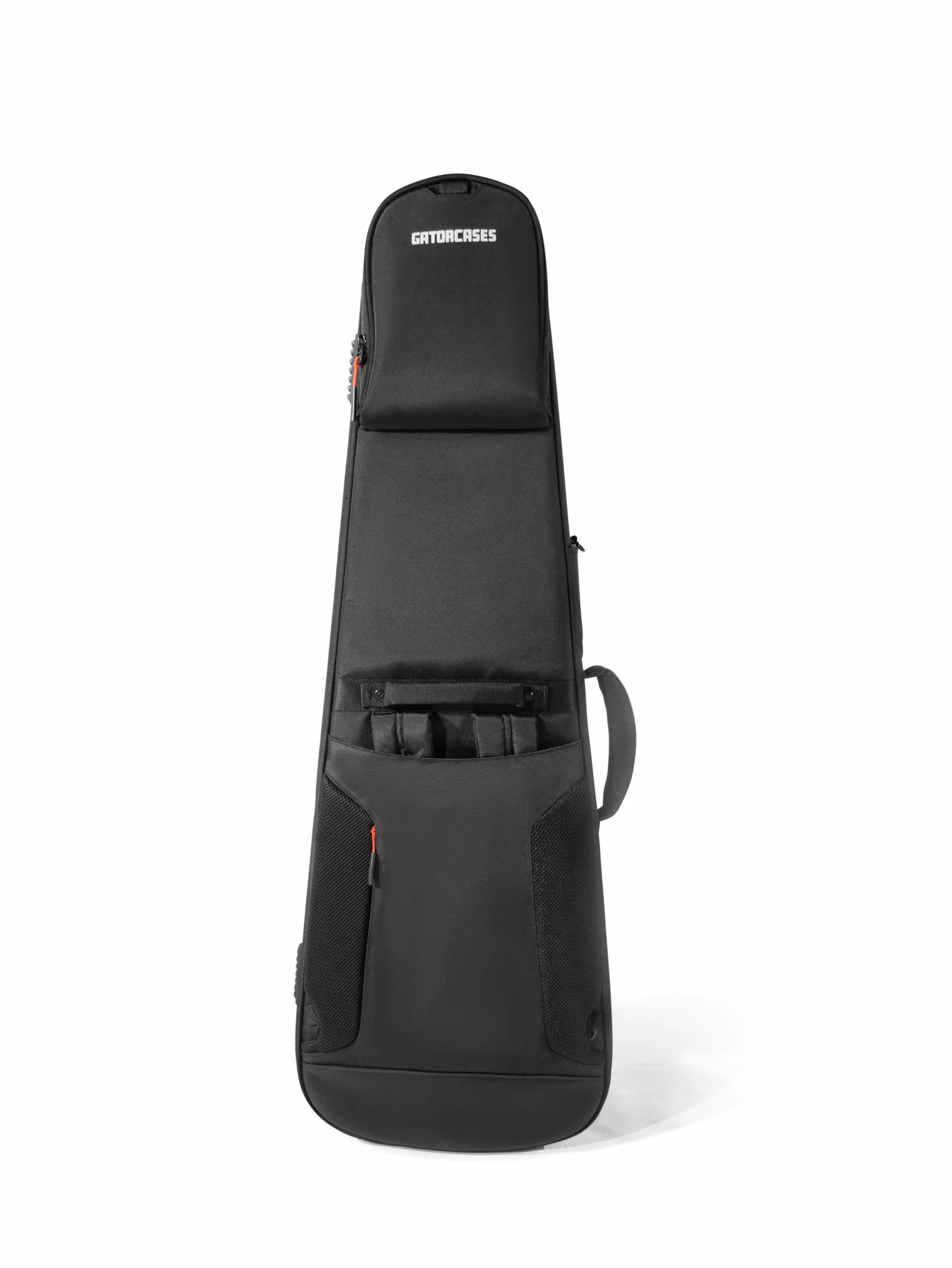 Gator Cases ICON Series Premium Gig Bag resistente a la intemperie para guitarras eléctricas con cremallera TSA; Negro (G-ICONELECTRIC)