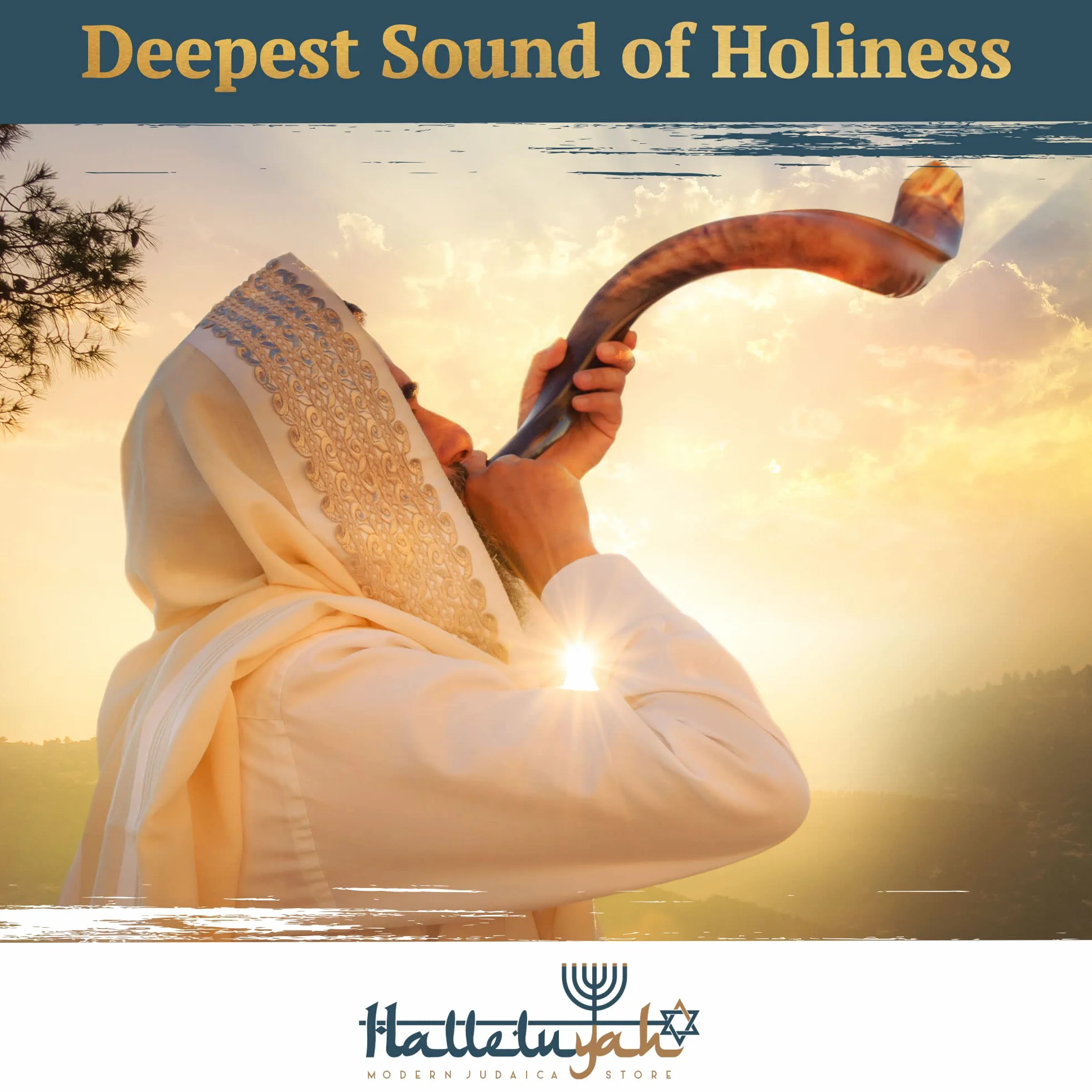HalleluYAH Shofar kudu yemenita de Israel más cuerno de carnero gratis