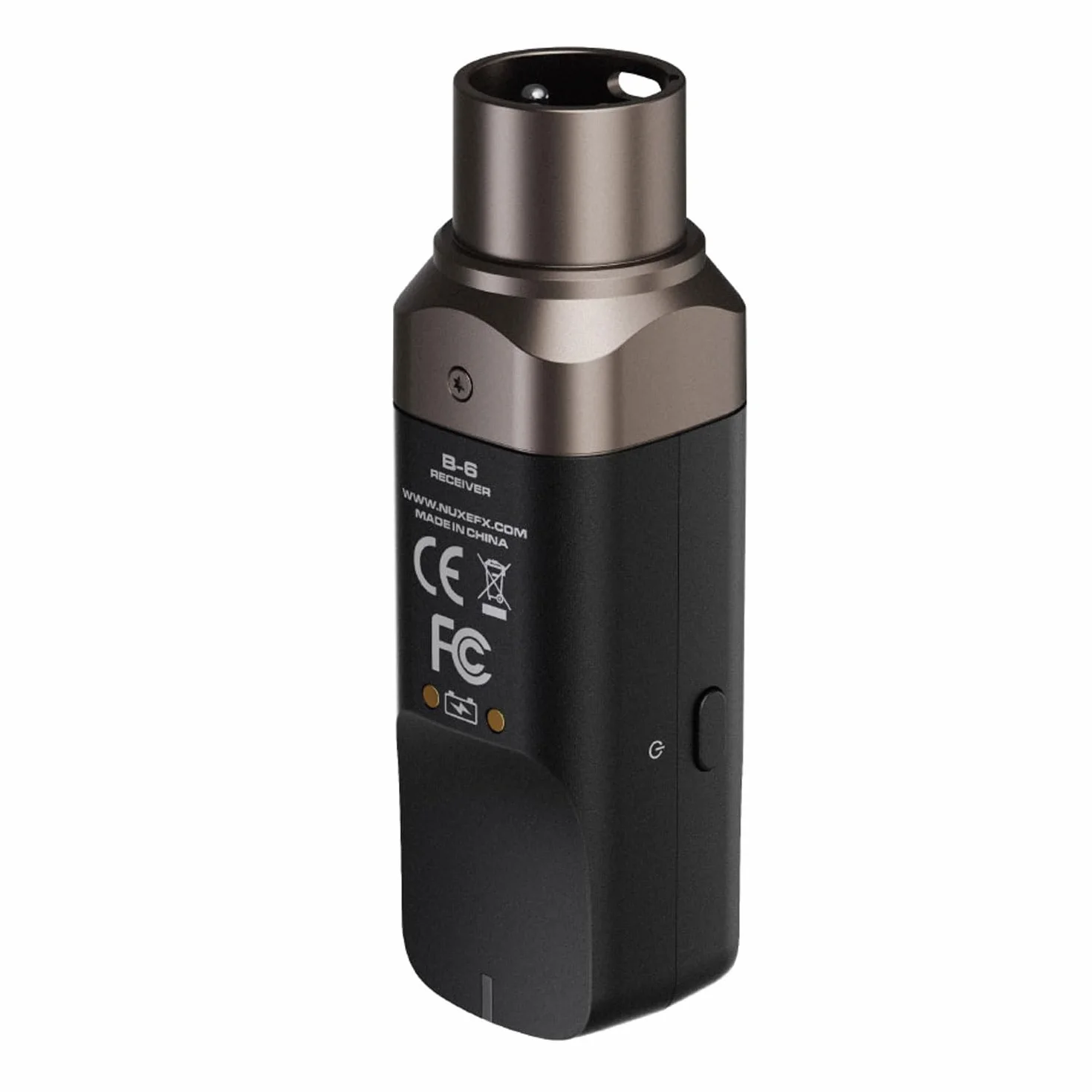 Nux B6 - Sistema de micrófono inalámbrico para saxofón (incluye gamuza limpiadora)