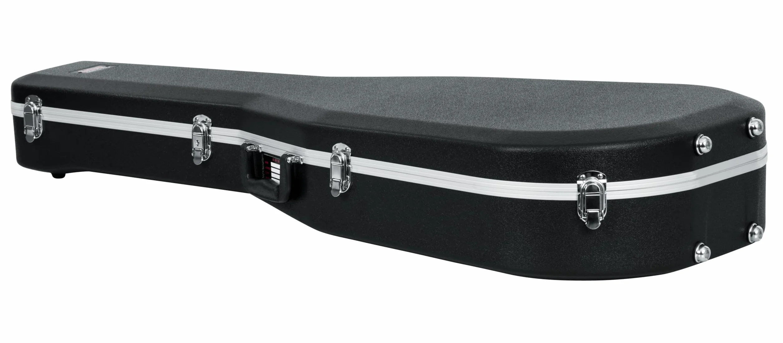 Gator Cases Estuche Deluxe ABS Moldeado para Guitarras Acústicas de 12 Cuerdas; Se Adapta a Guitarras Acústicas de 12 Cuerdas Estilo Dreadnought (GC-DREAD-12)