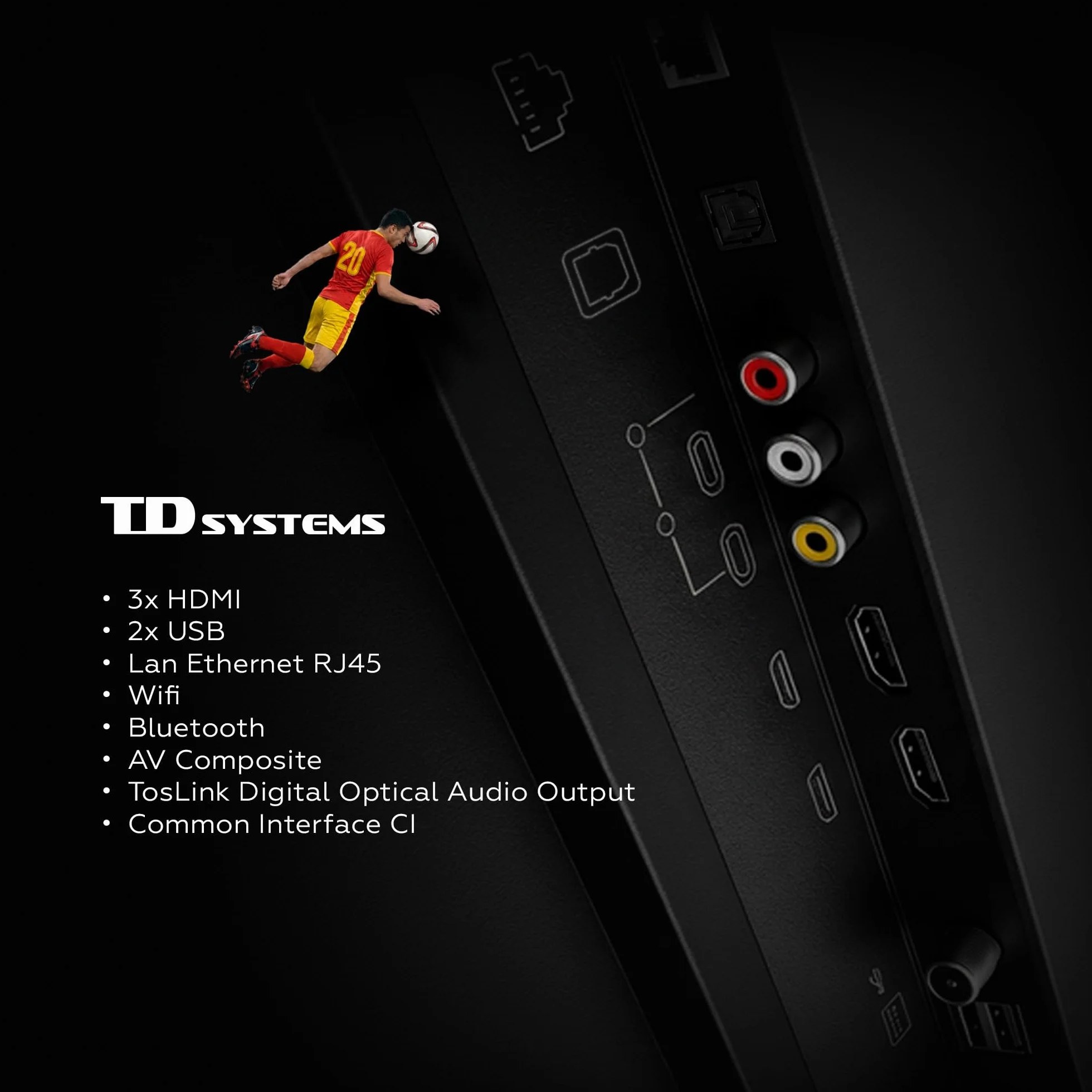 TD Systems Smart TV 40 Pulgadas Full HD Tizen OS 8.0 Powered by Samsung HDR10 Triple Tuner PRIME40C22TIZEN