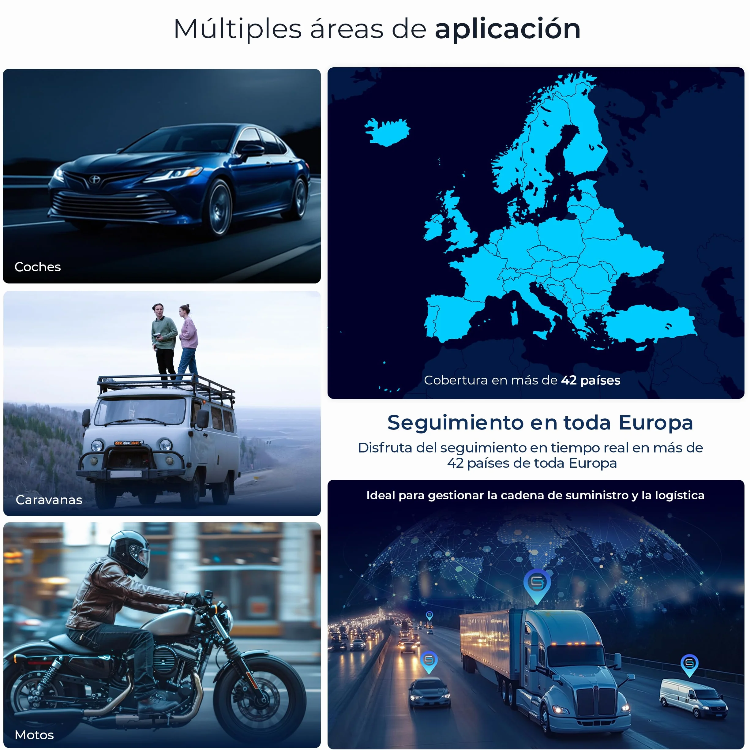 Salind 11 4G Localizador GPS con Imán para Coches Seguimiento en Tiempo Real Batería 70 Días