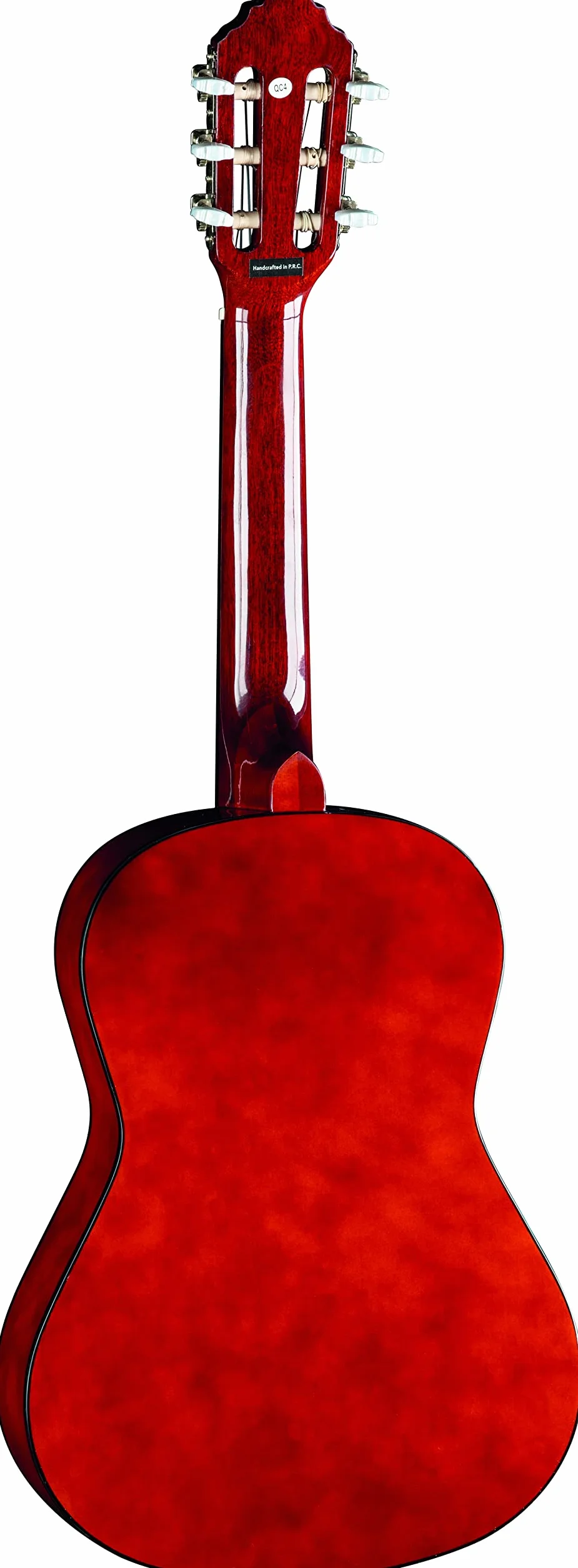 EKO GUITARS – CS-2 Natural, Guitarra Clásica de la Serie Studio, Tamaño 1/2, Tapa de Tilo Laminado, Aros y Fondo de Tilo Laminado, Mástil y Diapasón de Abedul, Funda Incluida, Color Natural