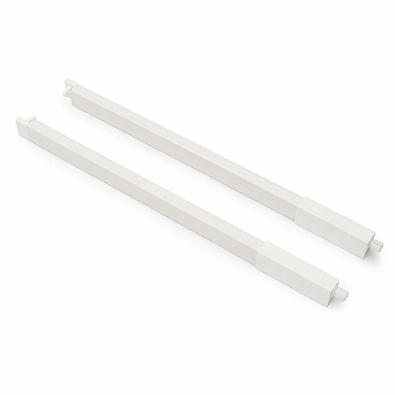 HERRAJES ALK - 2 VARILLAS RECT. CENTRAL CACEROLERO 500 BLANCO VARILLA CENTRAL RECTANGULAR. COLOR BLANCO.