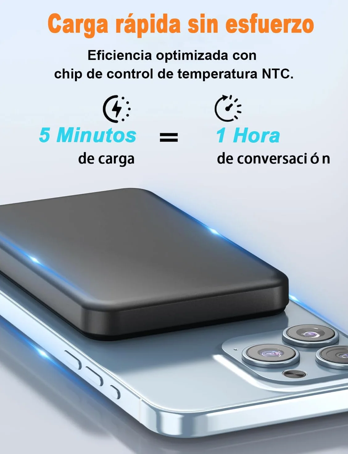 Inalámbrico Power Bank, Magnético Batería Externa 10000mAh para iPhone, Cargador Inalámbrico 20W Cargador Carga Rápida, Bateria Portatil Powerbank para iPhone 17 16 15 14 13 Pro MAX Samsung Android