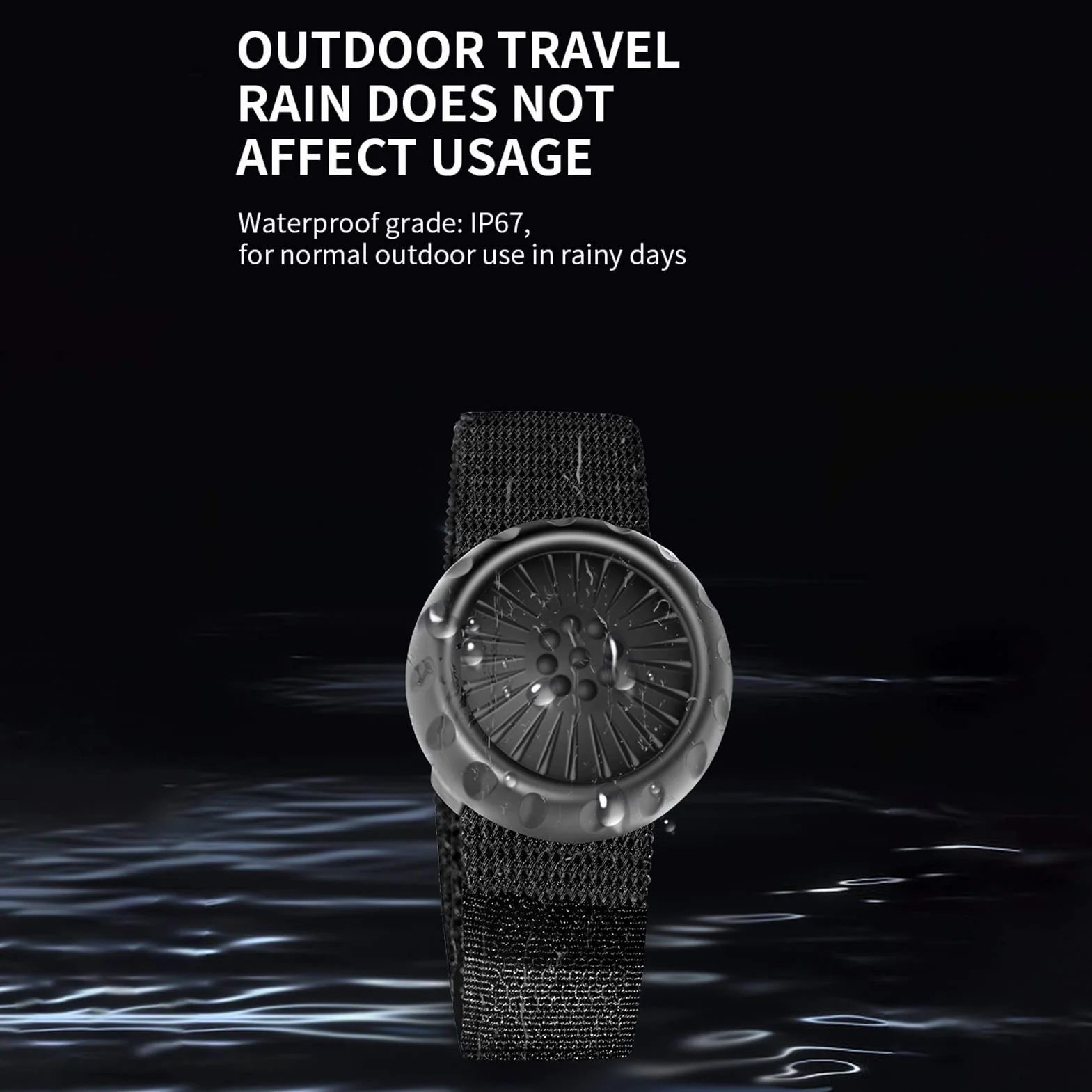 Interruptor PTT Inalámbrico Zello Bluetooth Walkie Talkies Resistente al Agua IP67 para Android iOS
