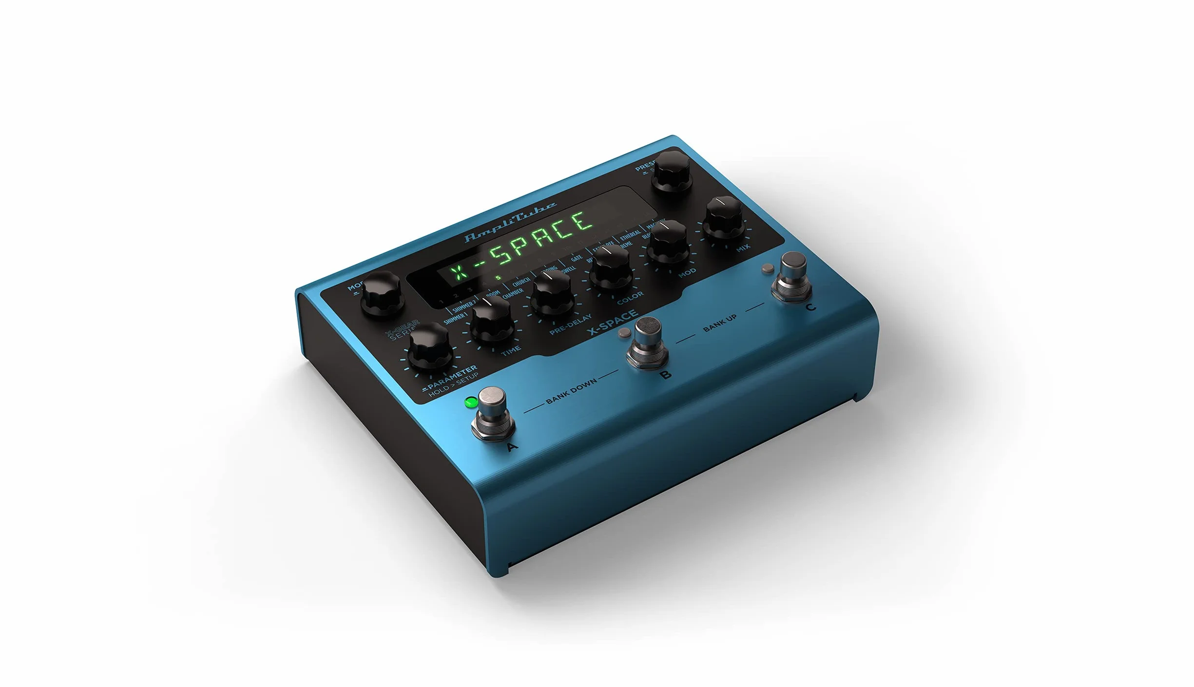 IK Multimedia AmpliTube X-SPACE - Pedal Digital de Reverberación - X-GEAR