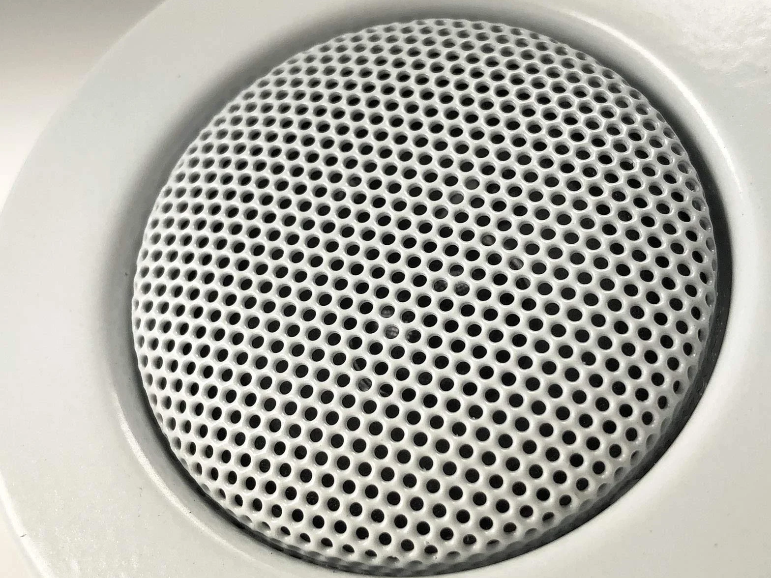 Altavoz empotrable blanco Ø 8cm aspecto halógeno