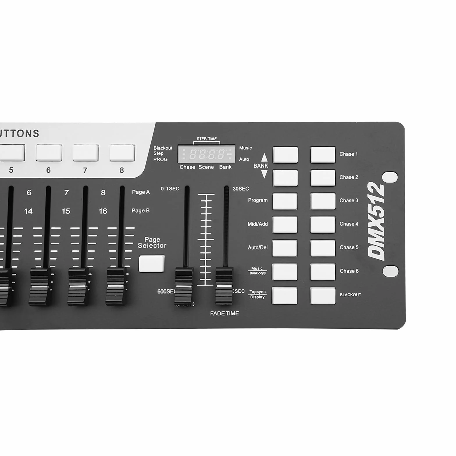 192 Canales Dmx Controll Mesa de mezclas de luz, programación, controlador de DJ, consola para escenarios, fiestas, bares, bodas