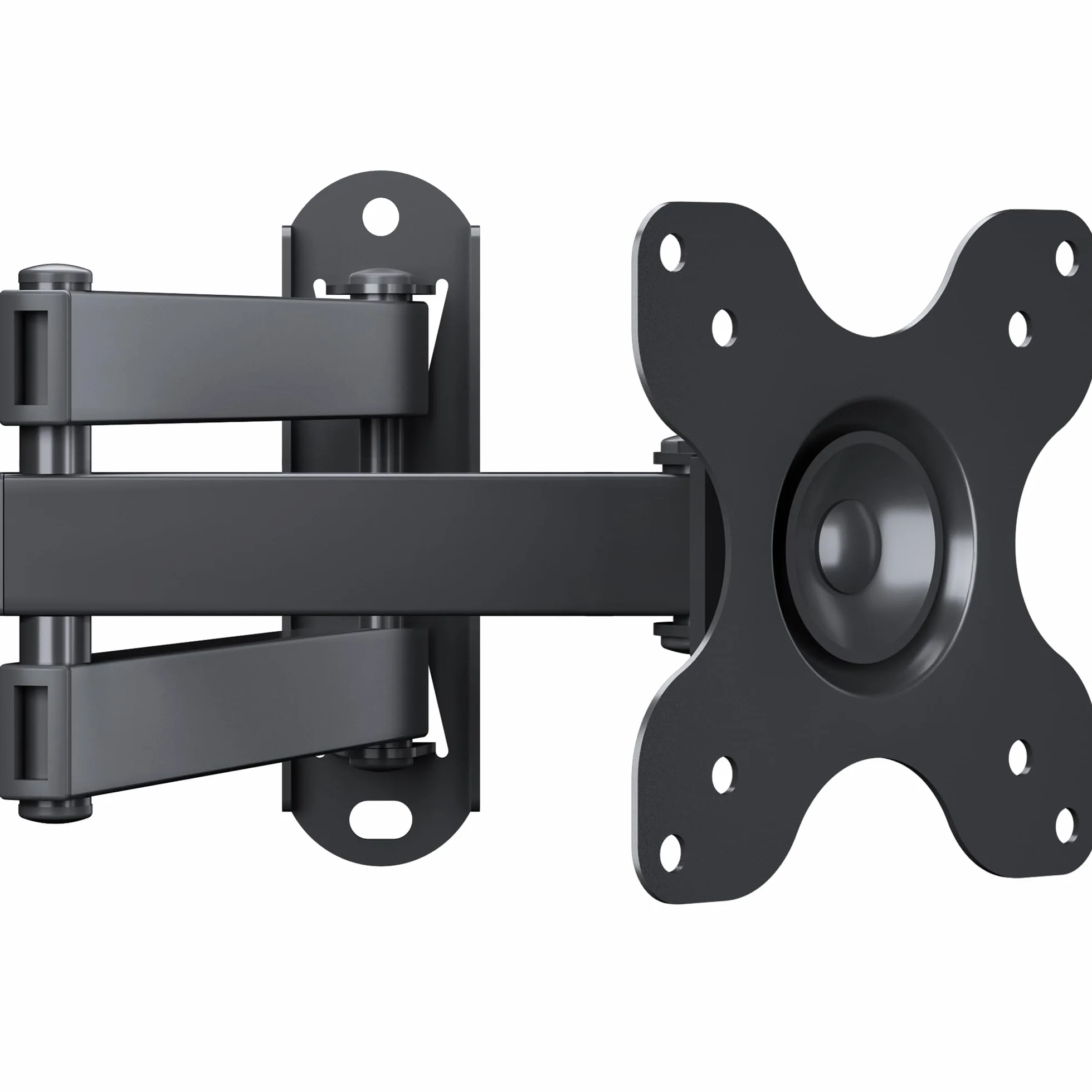 BONTEC Soporte TV Pared para Monitores y Televisores 13-30 Pulgadas 15 kg VESA 75x100mm Inclinable Giratorio