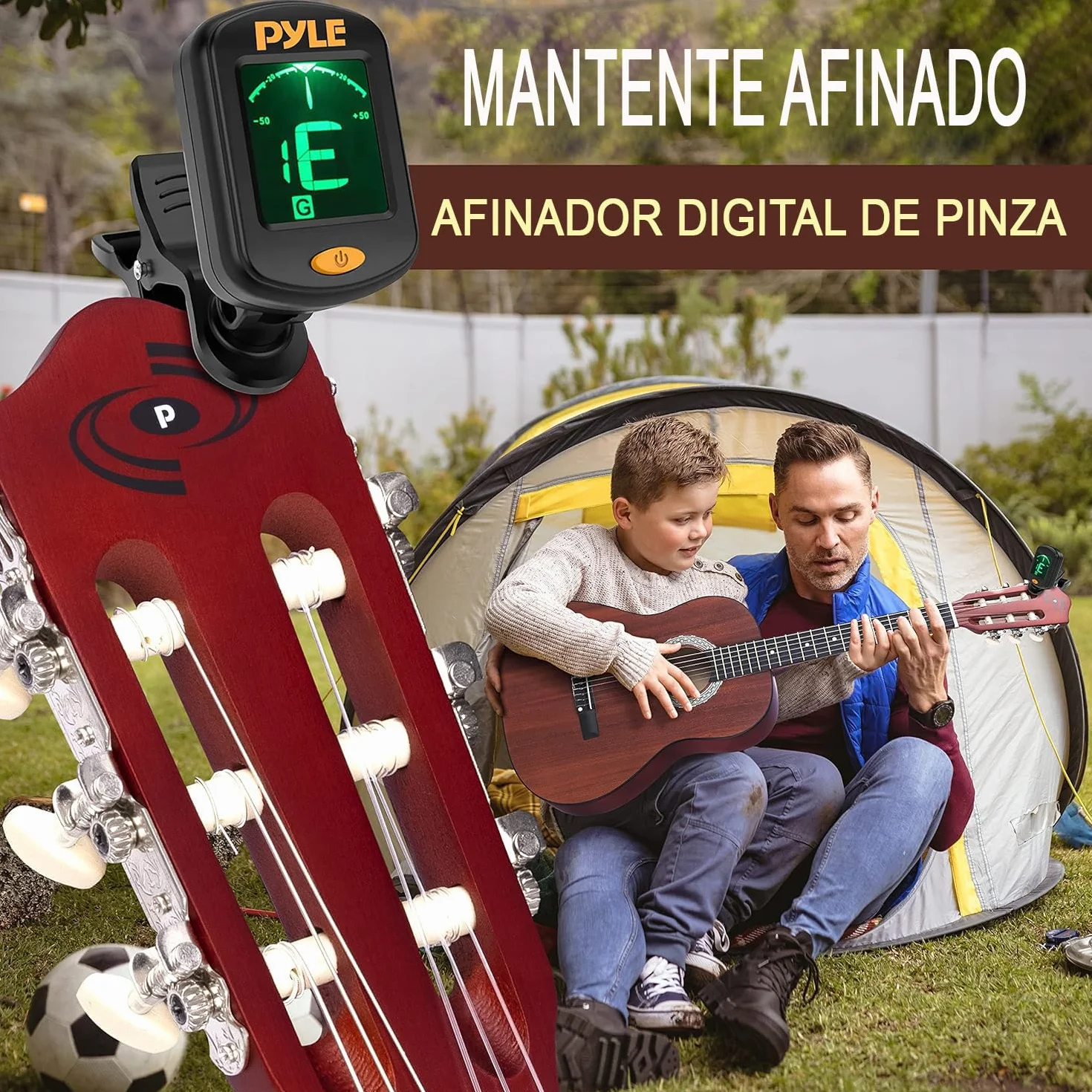 Pyle Kit de Guitarra acustica, 3/4 Tamaño Juvenil, 36”, para Principiantes, Niños, Adultos, Accesorios incluidos