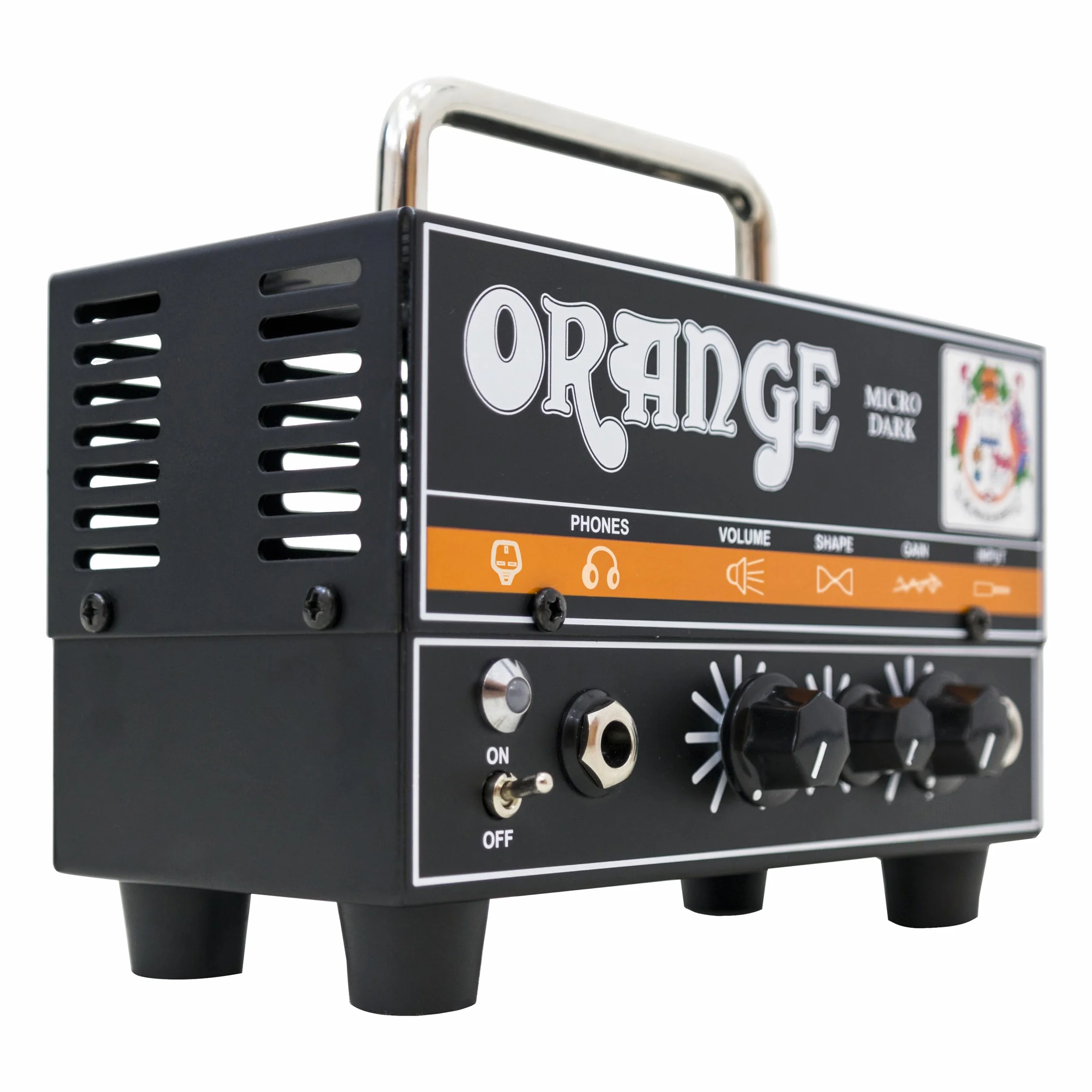 Orange Amps, 1 Amplificador de Potencia para Guitarra eléctrica, Negro (Micro Dark)
