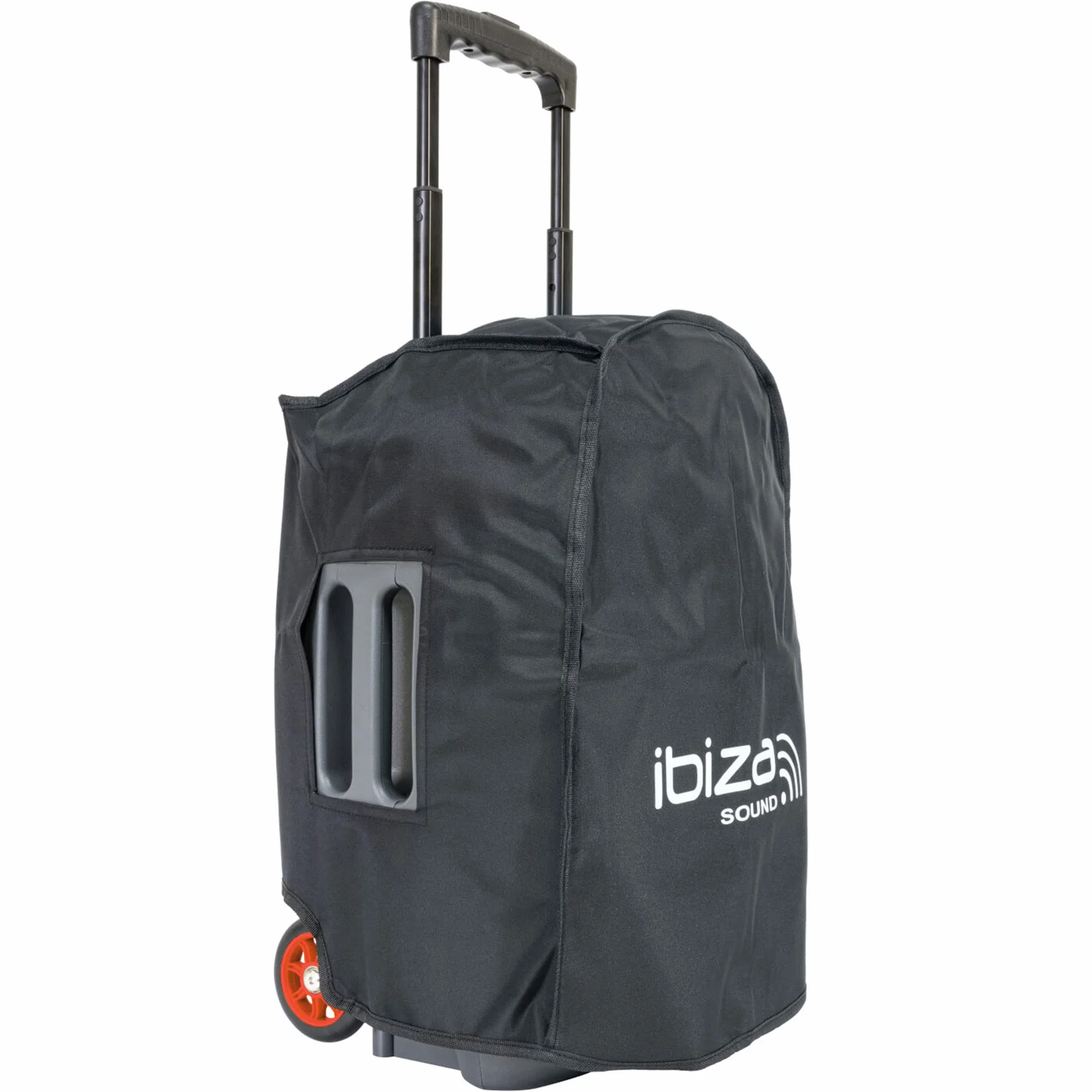 Ibiza - PORT15UHF-MKII-TWS - Altavoz portátil 15"/800W MAX con 2 micrófonos (UHF), Mando a Distancia y Funda Protectora - Bluetooth, USB, SD & TWS - 6 a 8h de autonomía