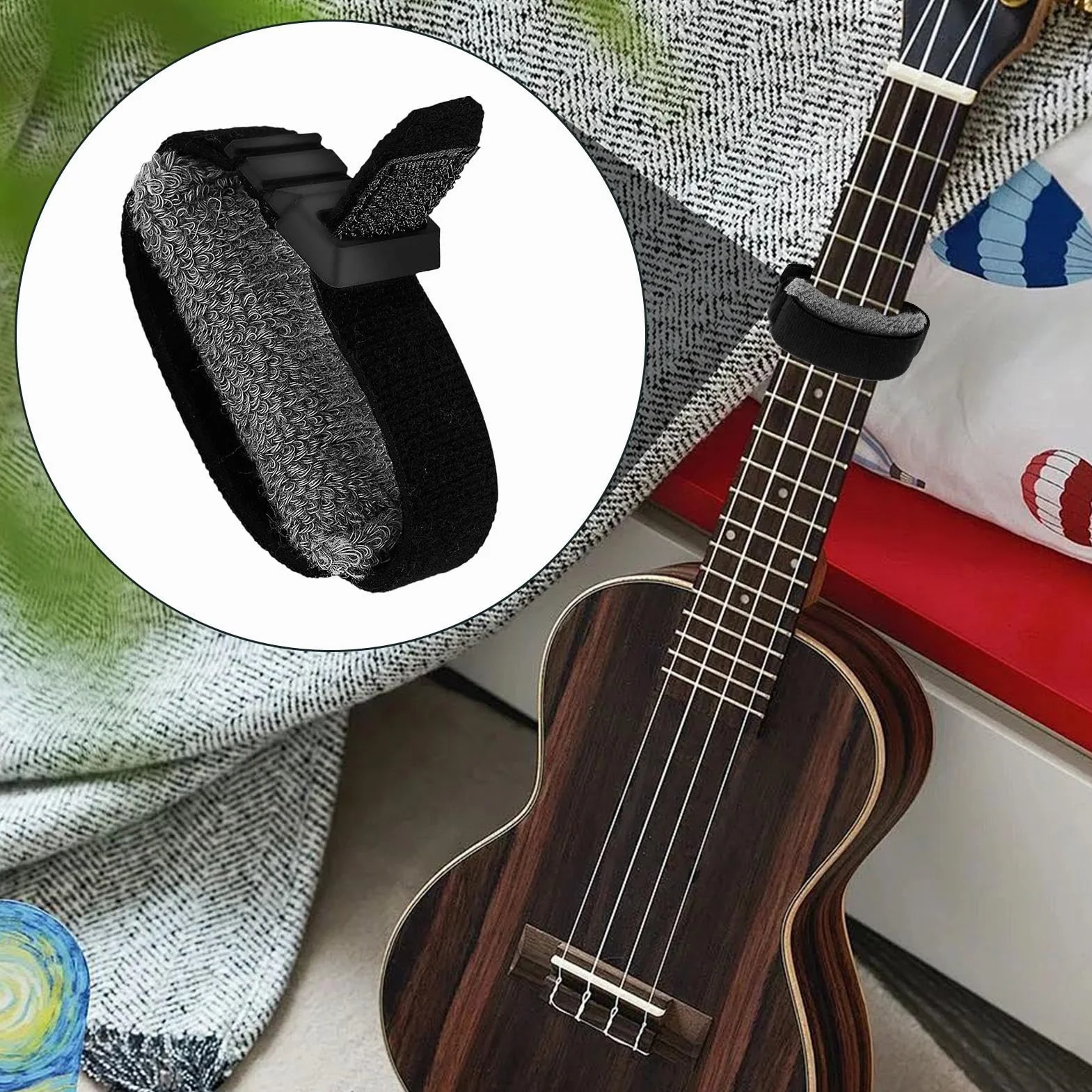 FRET WRAP | Envoltura De Guitarra Ajustable | Envoltura De Tecla De Guitarra Eléctrica | Accesorios Para Instrumentos Musicales De Tasa De Tasa De Tasa De Mute De Cuerda Para Ukelele Instrumentos De