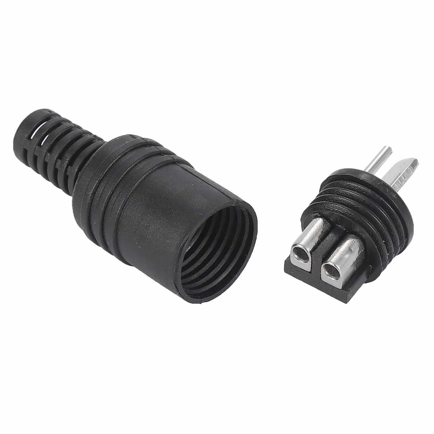 Greluma 12 Piezas Enchufes de Altavoz DIN 2 Pines Terminales Tornillo Conector Cable HiFi Macho/Hembra 6 Pares