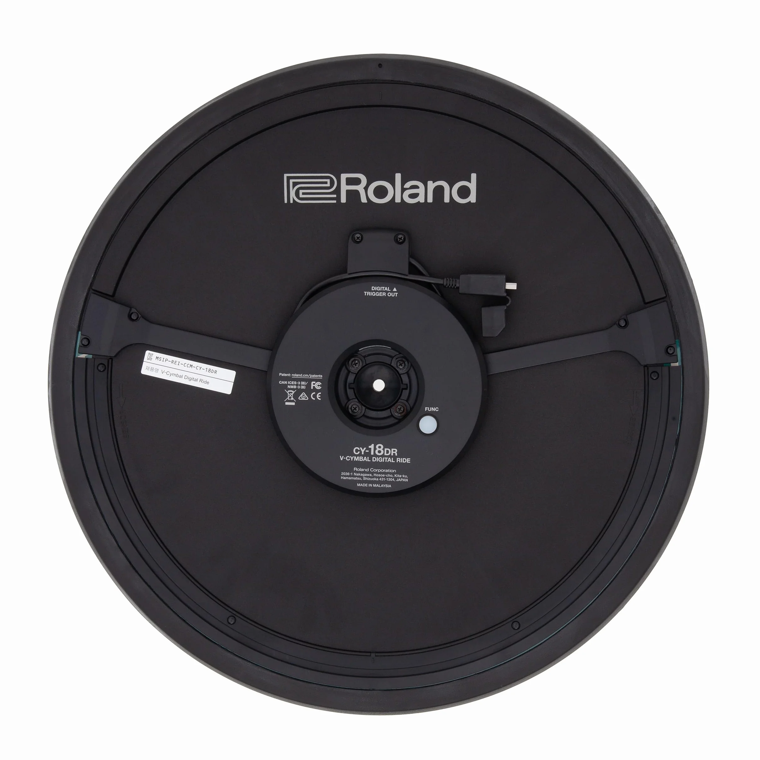 Roland CY-18DR V-Cymbal Digital Ride, 18in