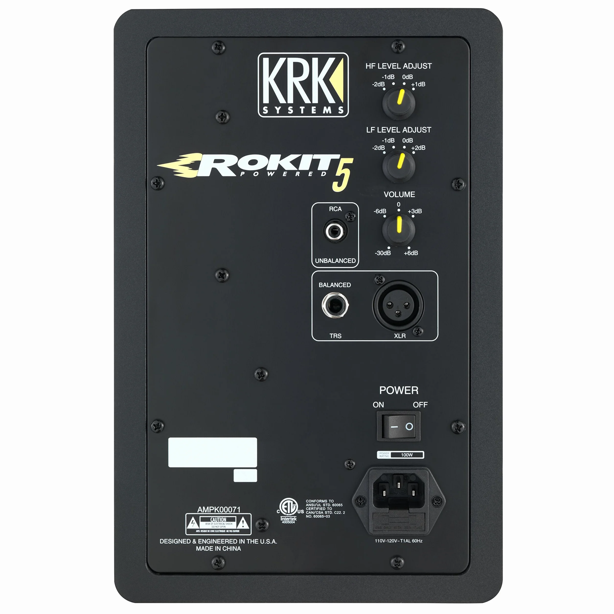 KRK RP5G3 - Monitor de estudio, color negro