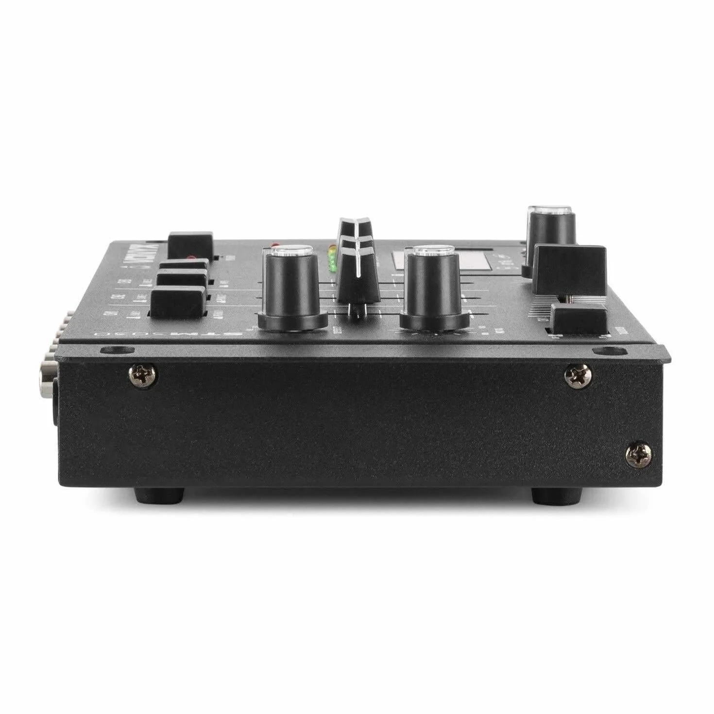 Vonyx STM3030 - Mezclador de 4 canales con reproductor de MP3 USB y tarjetas SD, conexión Bluetooth, funcion grabación en Wav, entrada para 2 micrófonos, talkover, 2 canales linea/phono, función cue