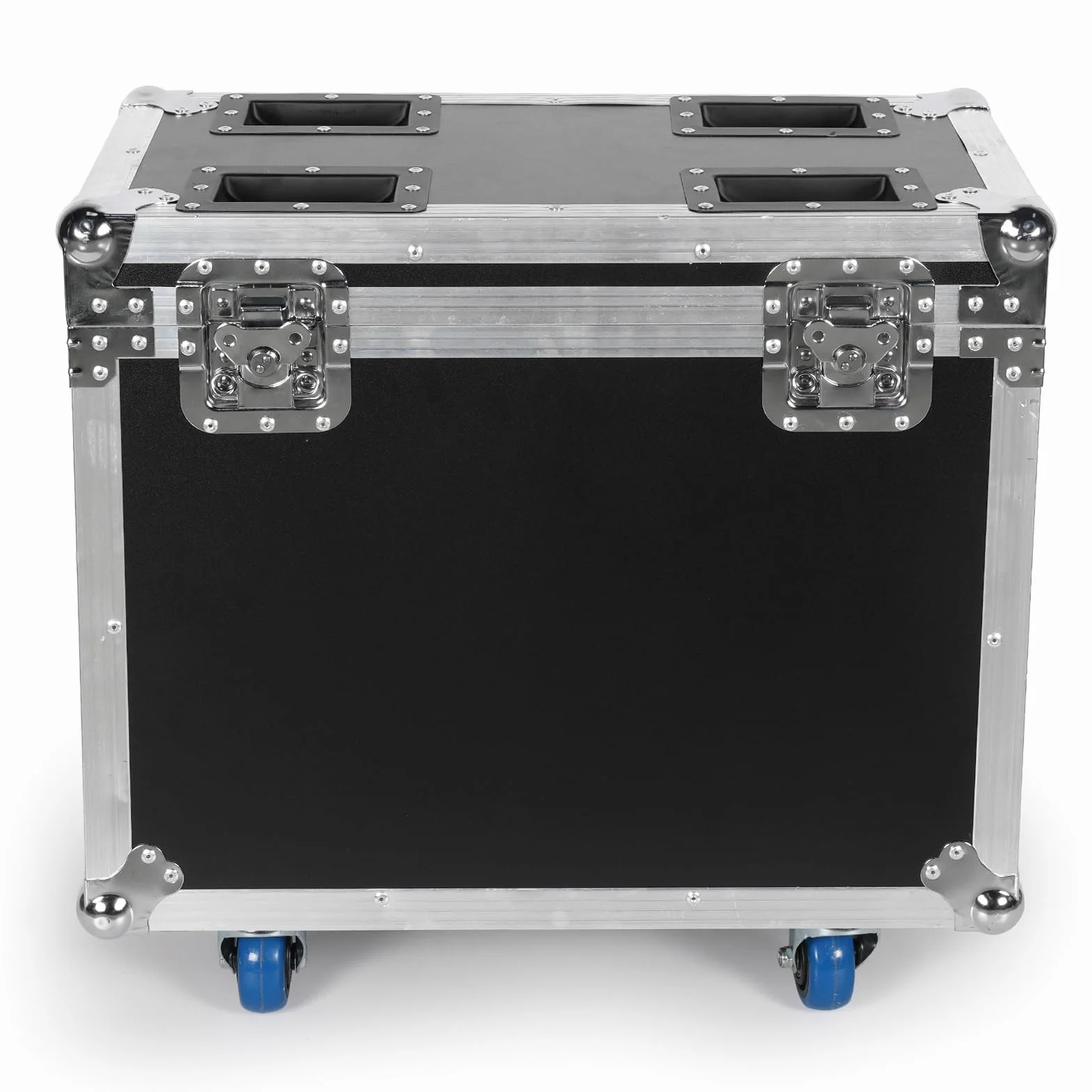 61 * 33.5 * 61cm Flight case puede cargar 2 piezas de cabeza móvil LED luces de escenario, fácil de almacenar y transportar y proteger las luces de fiesta