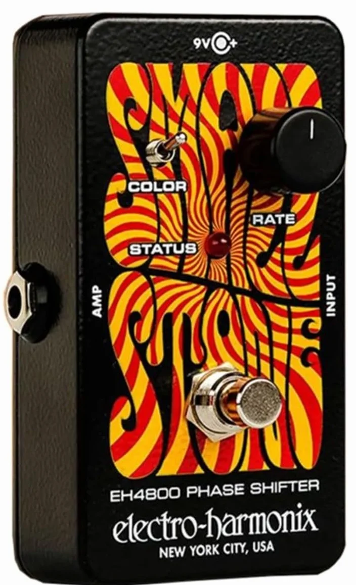 electro-harmonix Small Stone Nano Small Stone Pedal - Pedal de efecto phaser para guitarra, color plateado