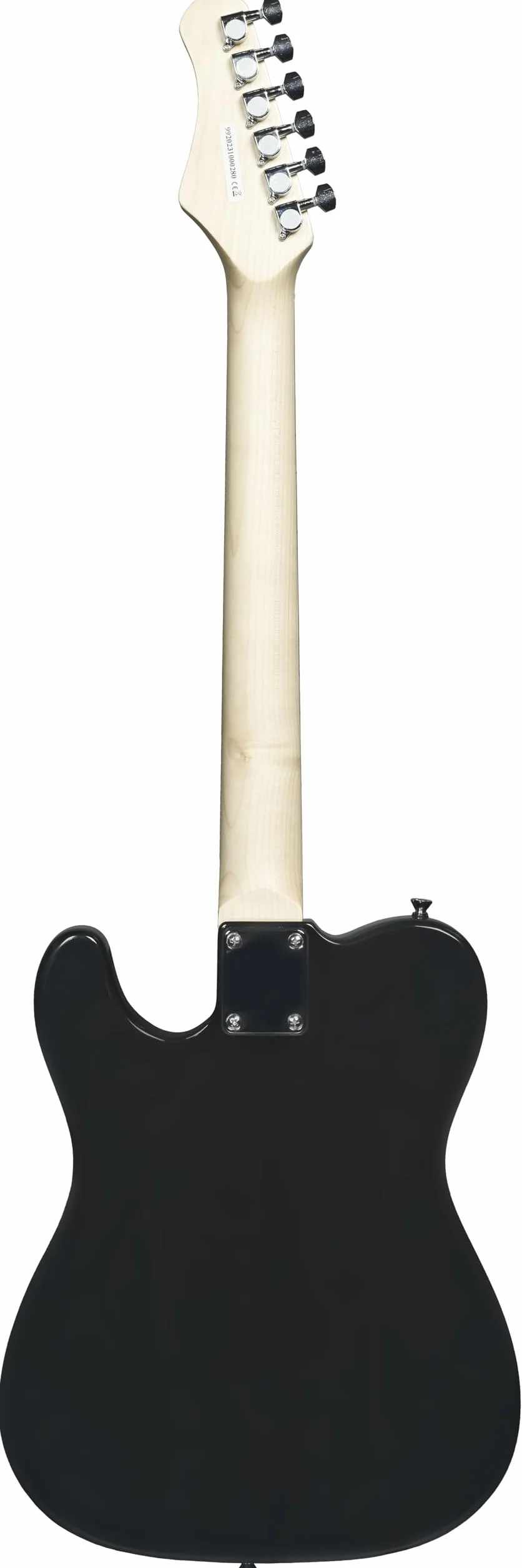 Woodbrass TL100 - Guitarra eléctrica para principiantes, con cuerpo en T de tilo, estilo country, hard, rock