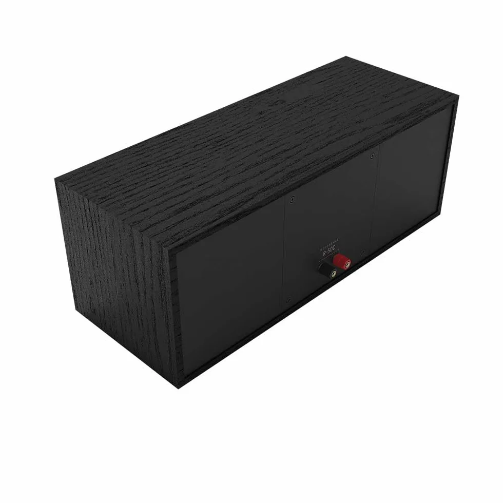 Klipsch R-50C Black (Unidad) - Altavoz Central Negro para Home Cinema - 100W/400W - 8 Ohm