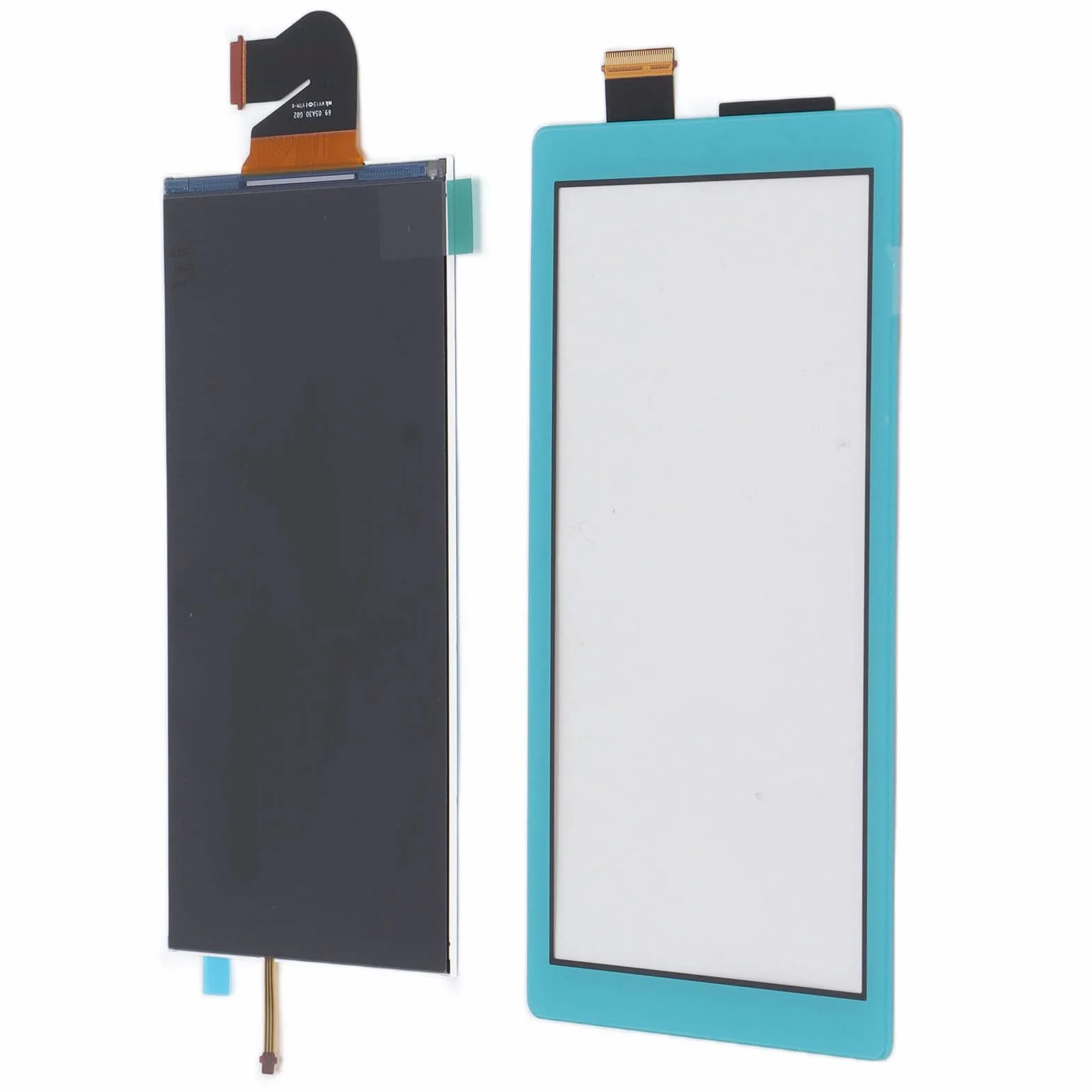 Reemplazo de Pantalla LCD Switch Lite, Piezas de Reparación de Panel Resistente (Azul)