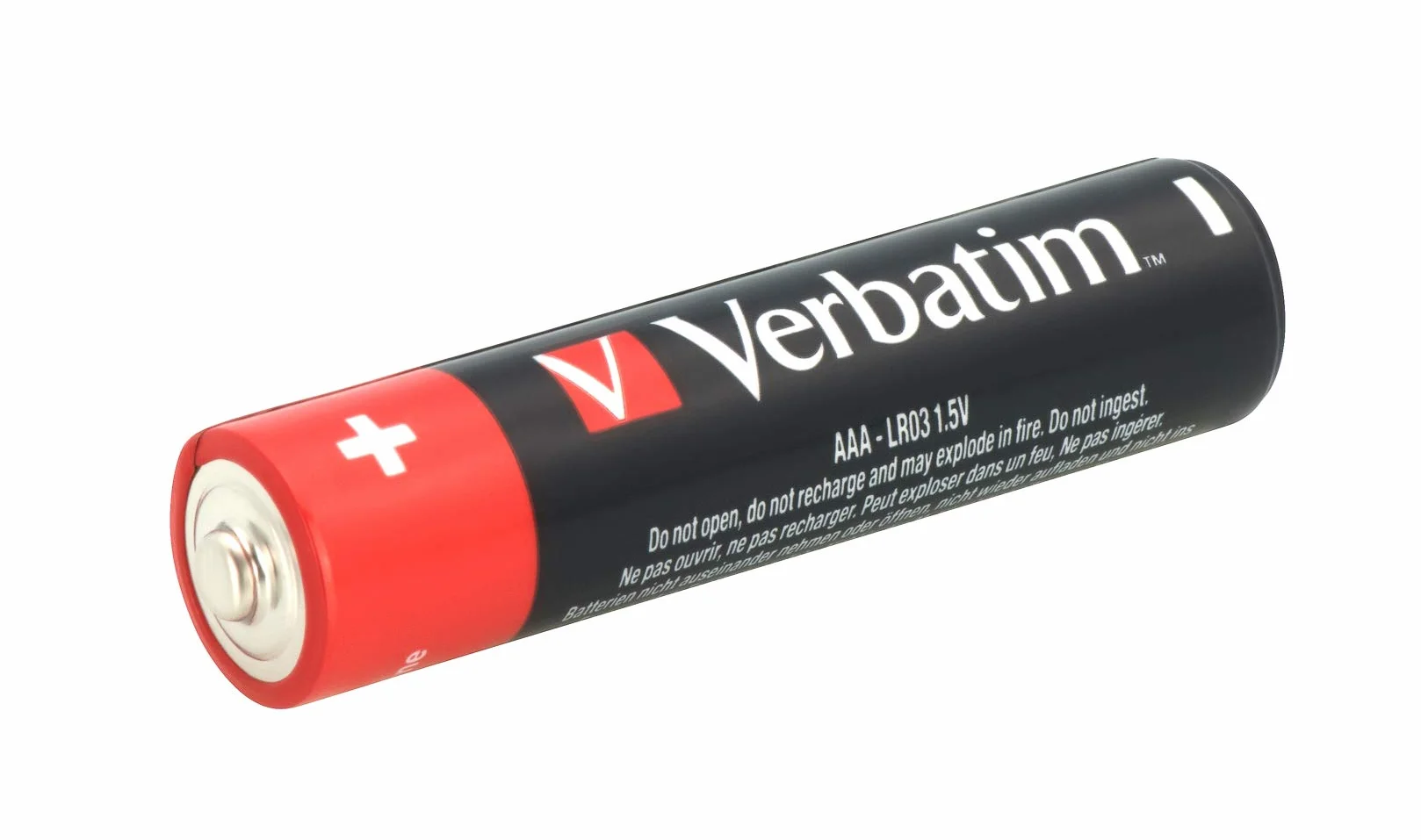 VERBATIM Pilas alcalinas AAA Premium I 1,5V I AAA-LR03 Micro I Pilas AAA I Pilas para Reproductor de MP3, cámara, Control Remoto, rasuradora y más I Pila alcalina Premium I 8 Unidades