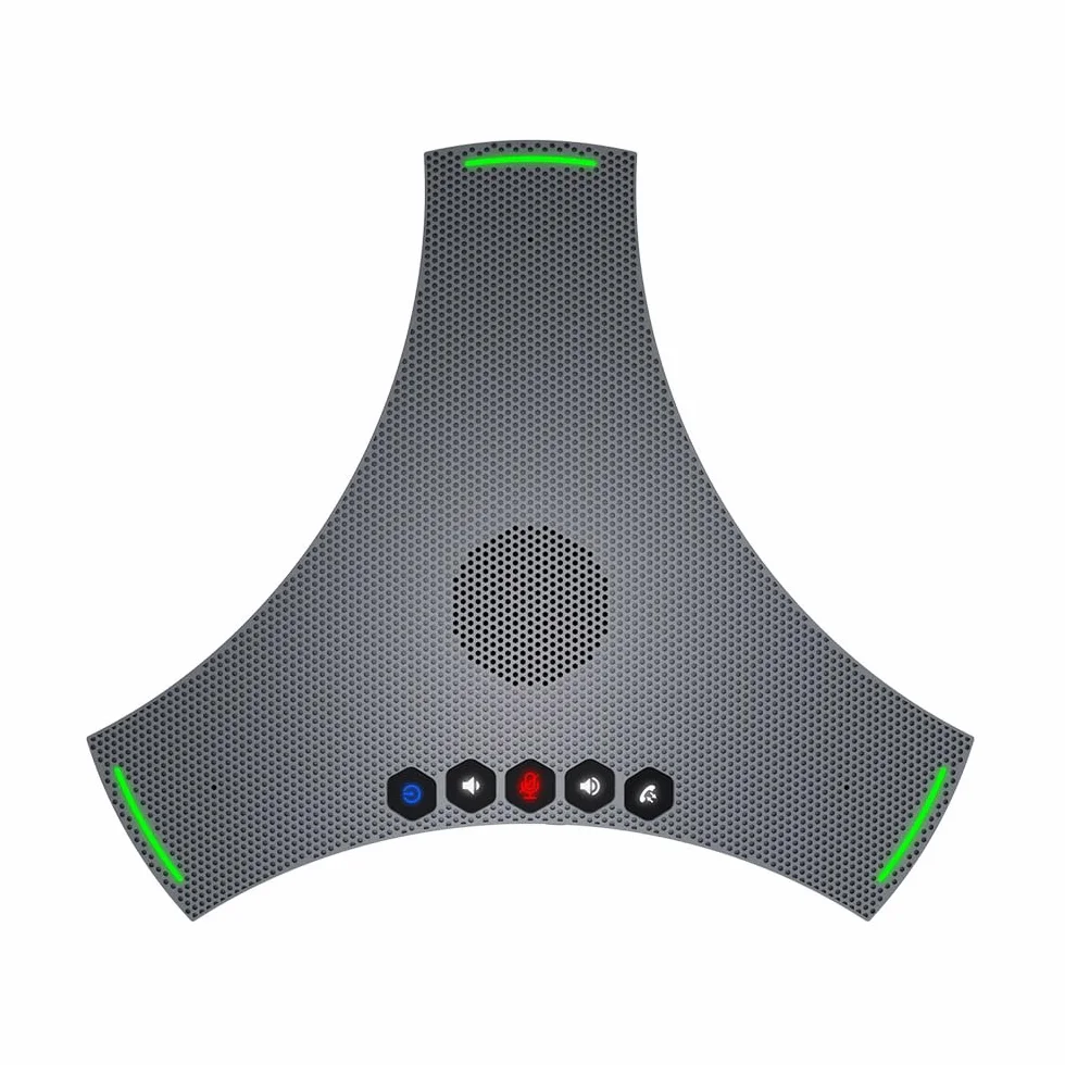 Octopus Ultra, Altavoz y Microhpone de conferencia con micrófono de extensión, reducción de ruido y eco, conexión Bluetooth, USB y conexión en margarita