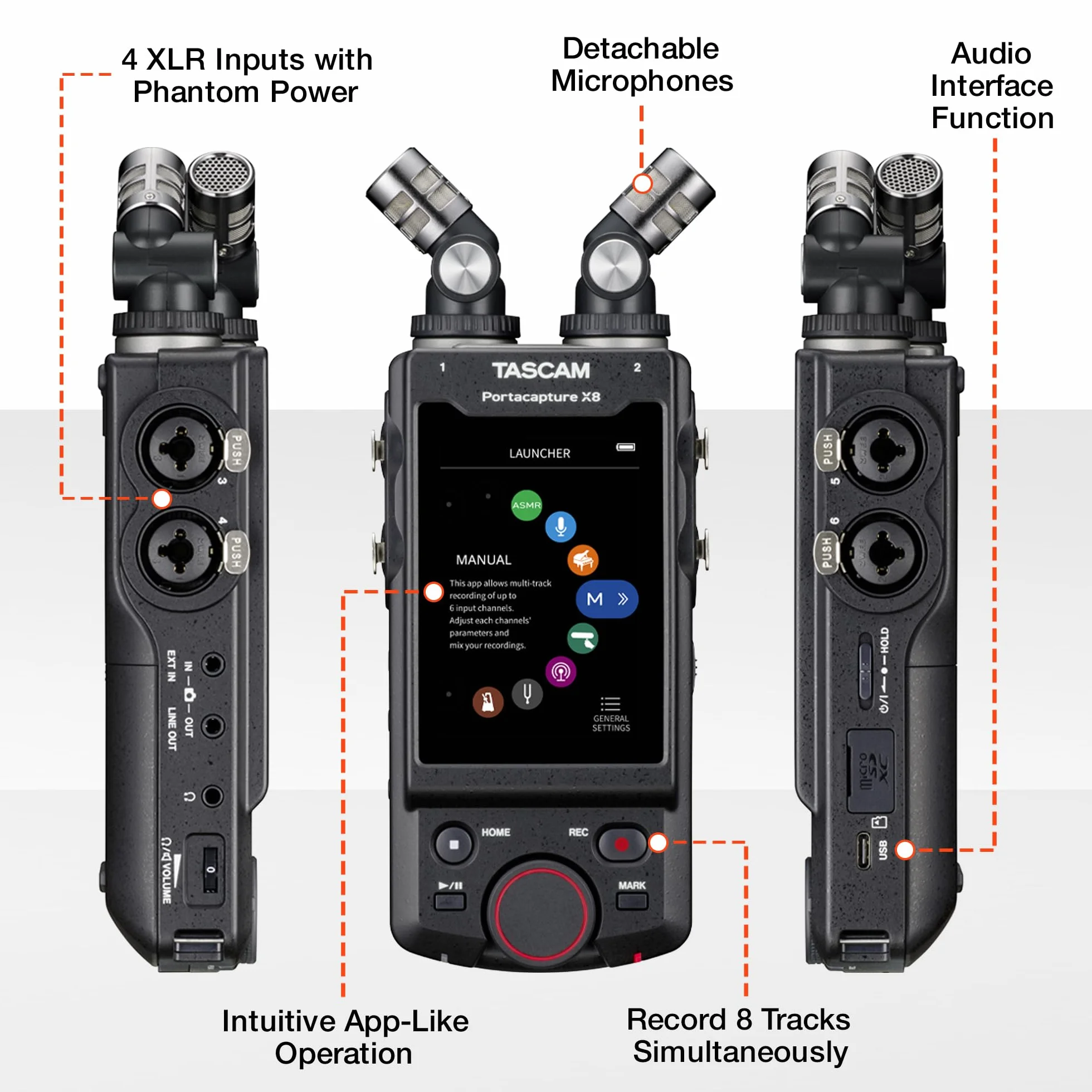 Tascam PORTACAPTURE X8