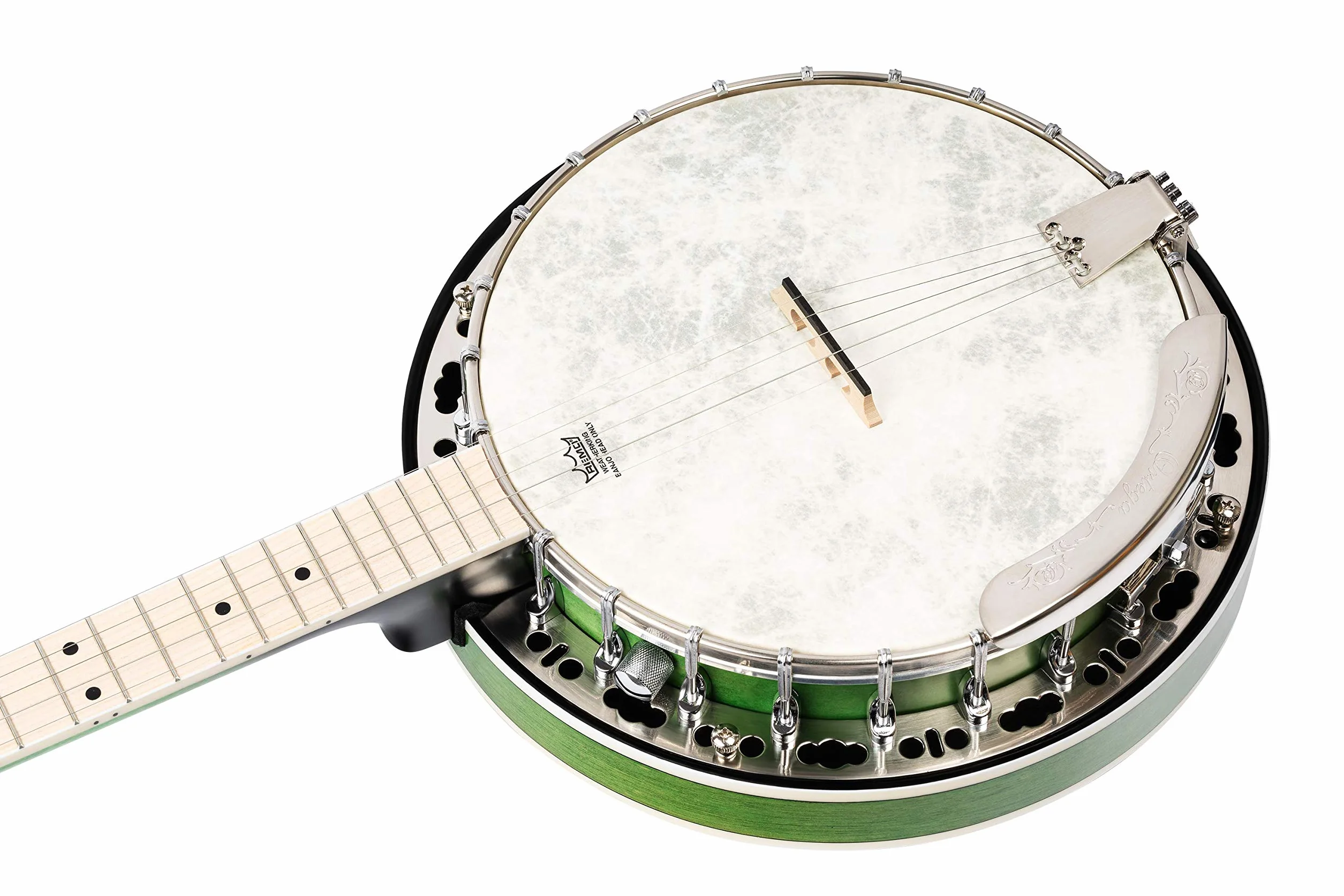 Banjo ORTEGA Falcon Series - Verde Transparente, OBJE400TGR