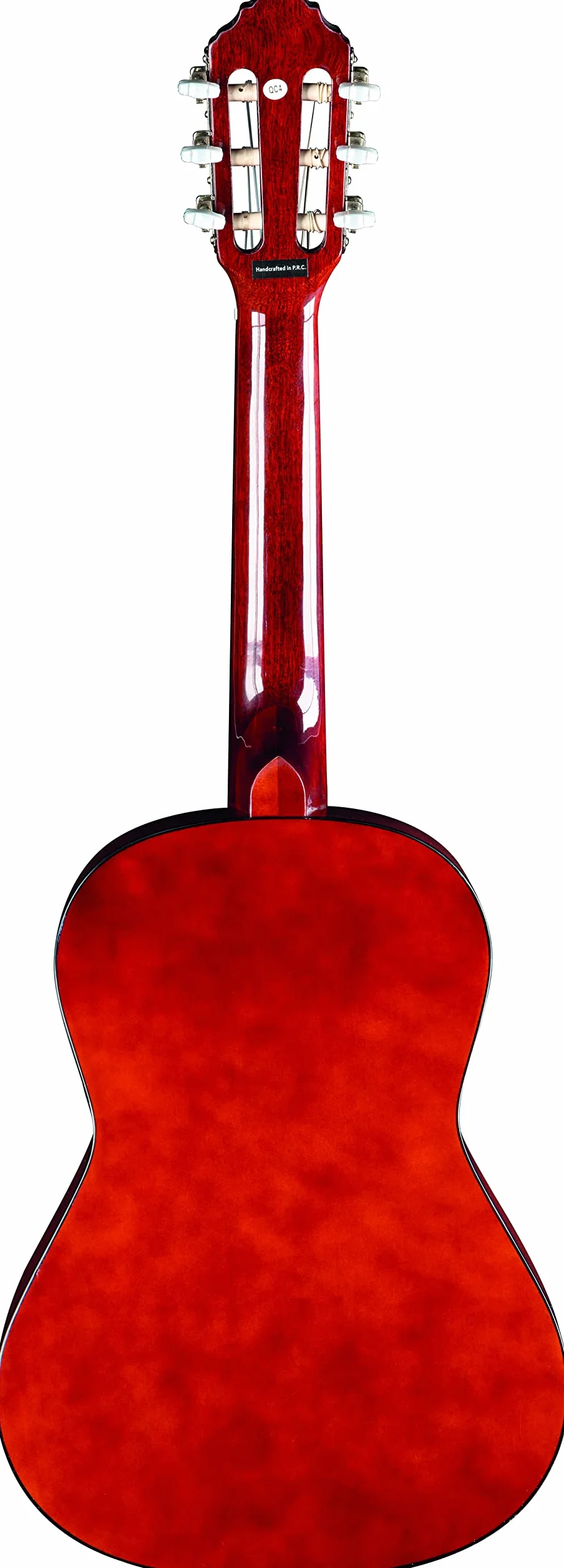 EKO GUITARS – CS-2 Natural, Guitarra Clásica de la Serie Studio, Tamaño 1/2, Tapa de Tilo Laminado, Aros y Fondo de Tilo Laminado, Mástil y Diapasón de Abedul, Funda Incluida, Color Natural