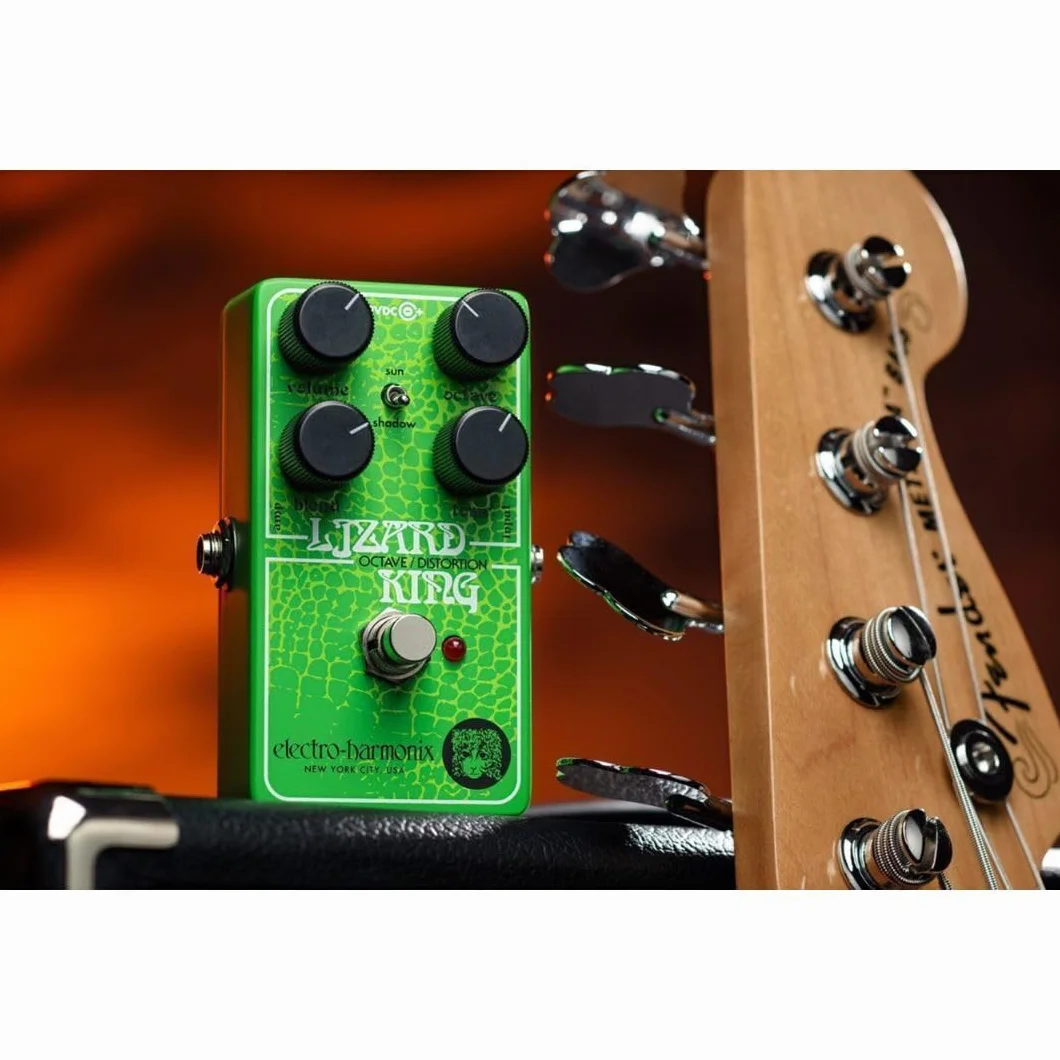 Electro-Harmonix Lizard King Bass Octava Fuzz Pedal