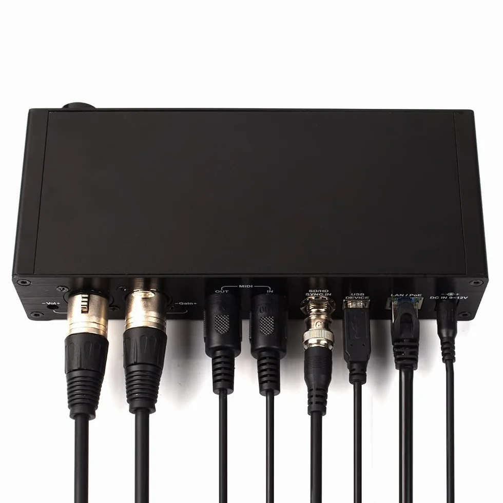 Timecode Center MTC-30 compatible con lector de código de tiempo convertidor generador SMPTE LTC ArtTimeCode RTP-MIDI MMC PoE(MTC-30)