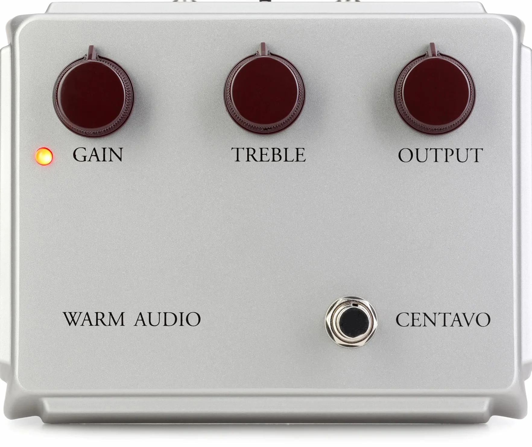 Warm Audio - WA-CSV Centavo Professional Overdrive Pedal - Edición Limitada Plateado