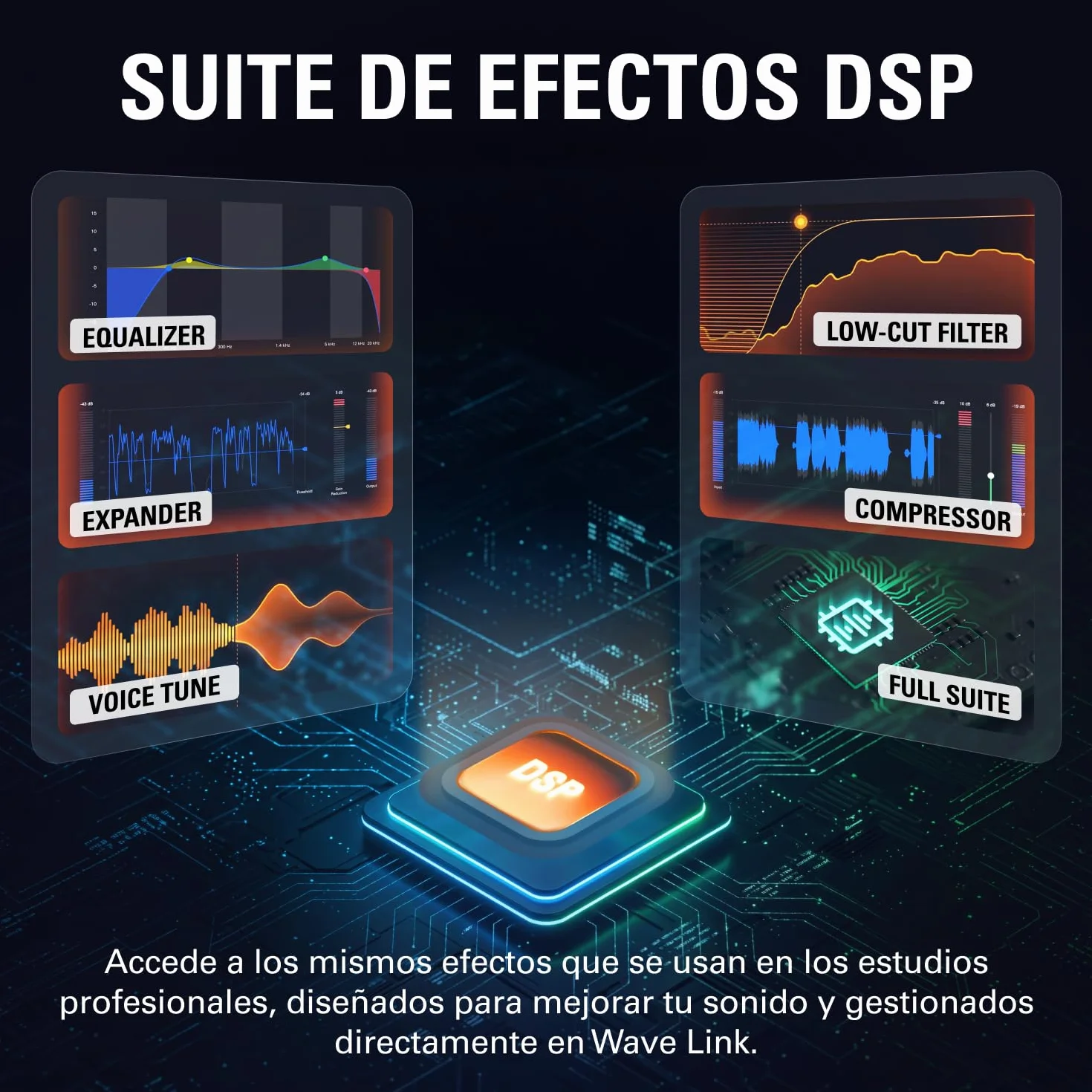 Elgato XLR Dock MK.2 - Accesorio de interfaz de audio para Stream Deck +, 80 dB de ganancia, alimentación phantom, Clipguard 2.0, efectos DSP, USB-C, funciona con cualquier micrófono XLR