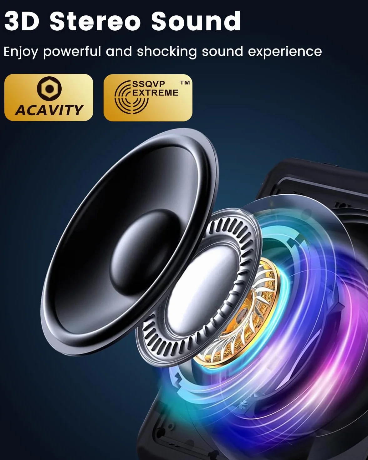 Karaoke Profesional Inalámbricos, ALPOWL Sistema de Altavoces pa Portátil con Microfono para Adultos y niños, Máquina con DJ y Luces para al Aire Libre/Interior