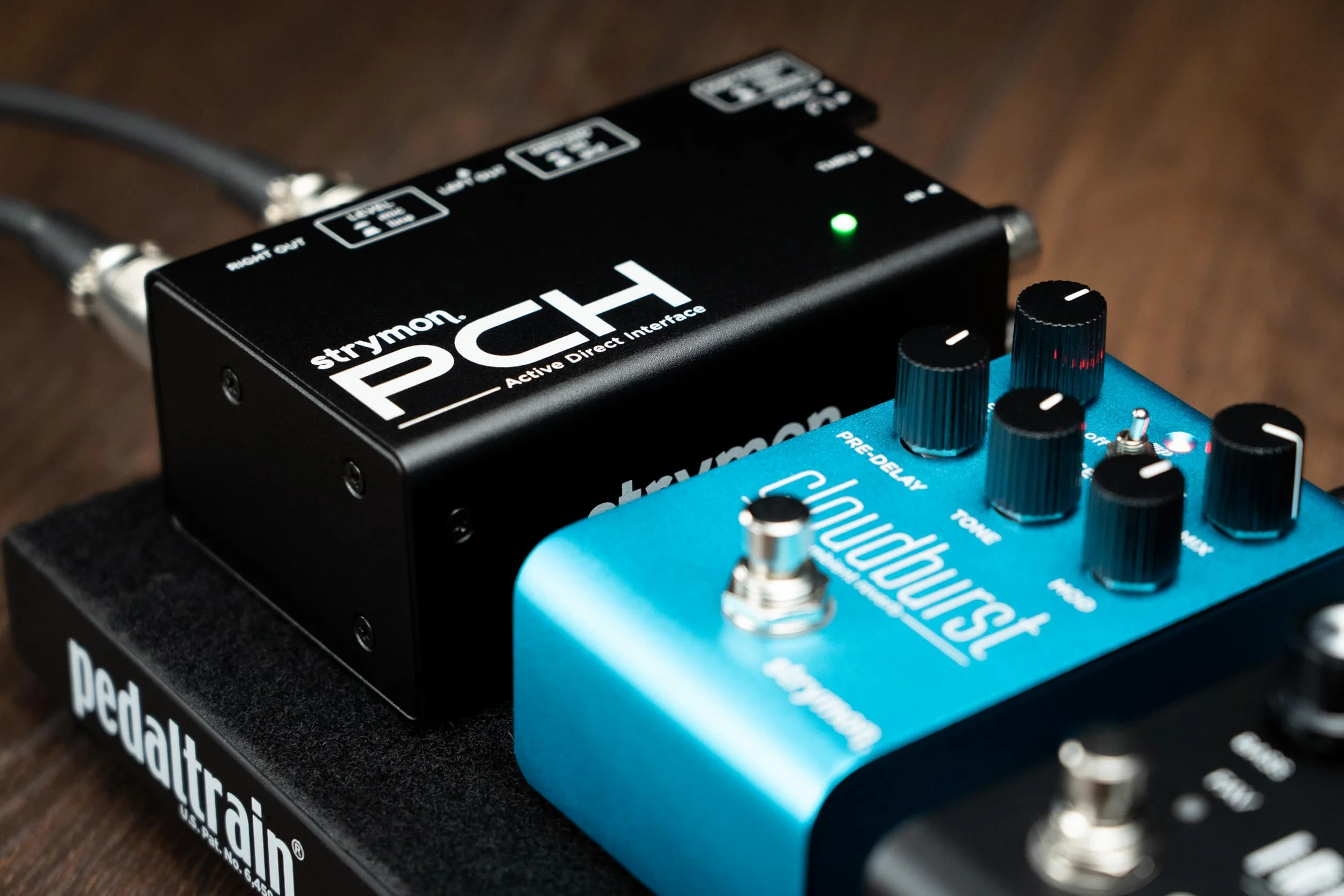 Strymon PCH - Caja DI de interfaz directa activa estéreo con amplificador de auriculares de estudio para guitarra, pedaleras, sintetizador, teclado