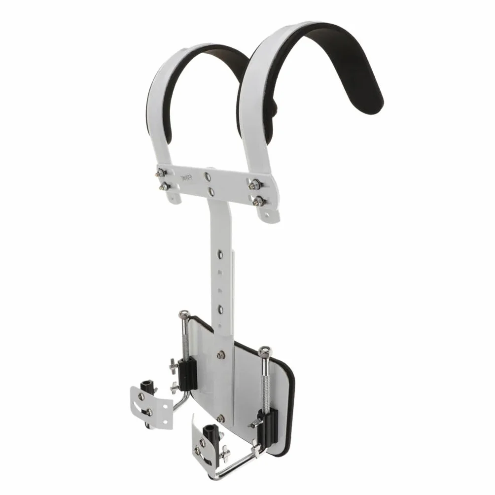 LOVIVER Soporte de Portador de Tambor de Caja Ajustable Piezas de Percusión de Aleación