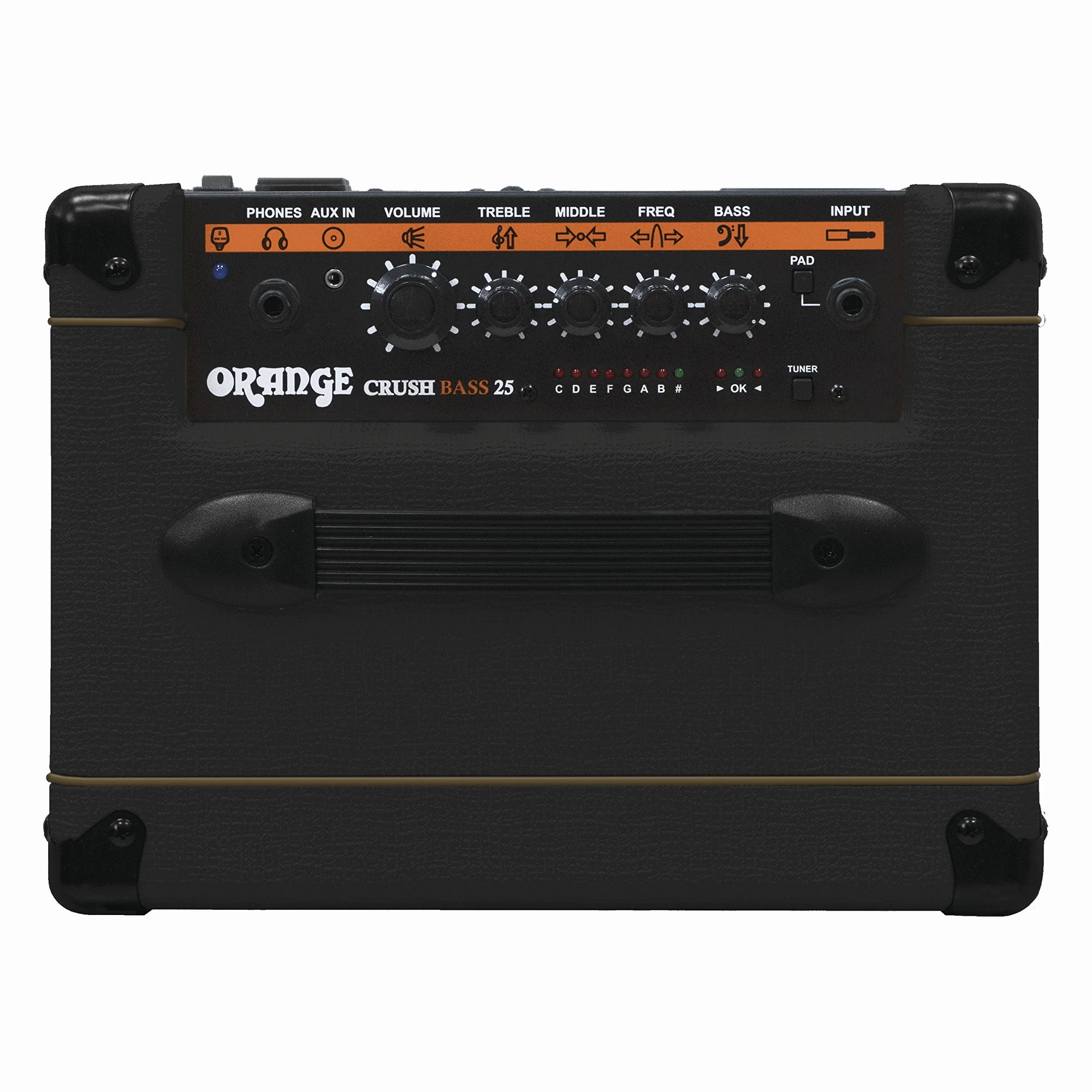 Orange Crush Bass 25bx Black