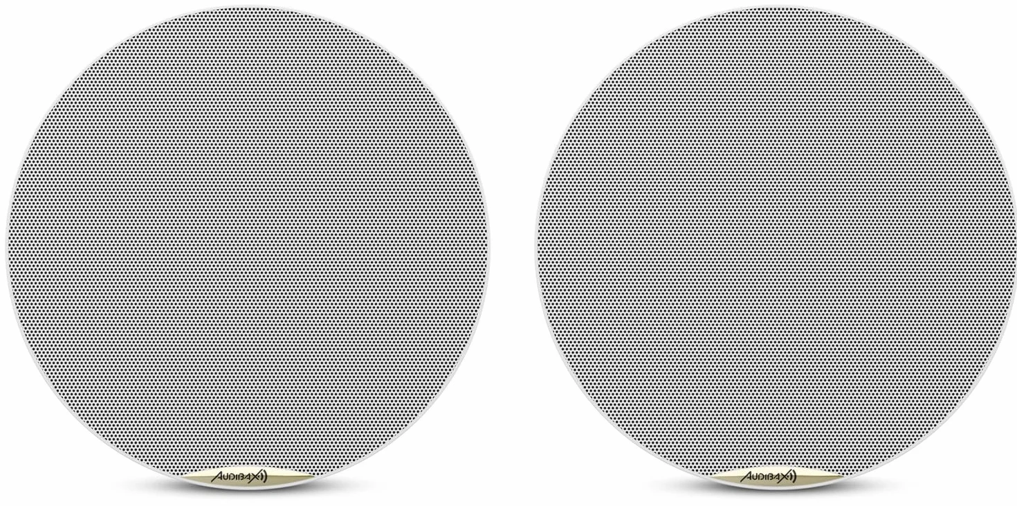 Audibax CM608-BT Altavoces Techo Empotrables Bluetooth 2 Vías 2 x 40W 6,5" Blancos