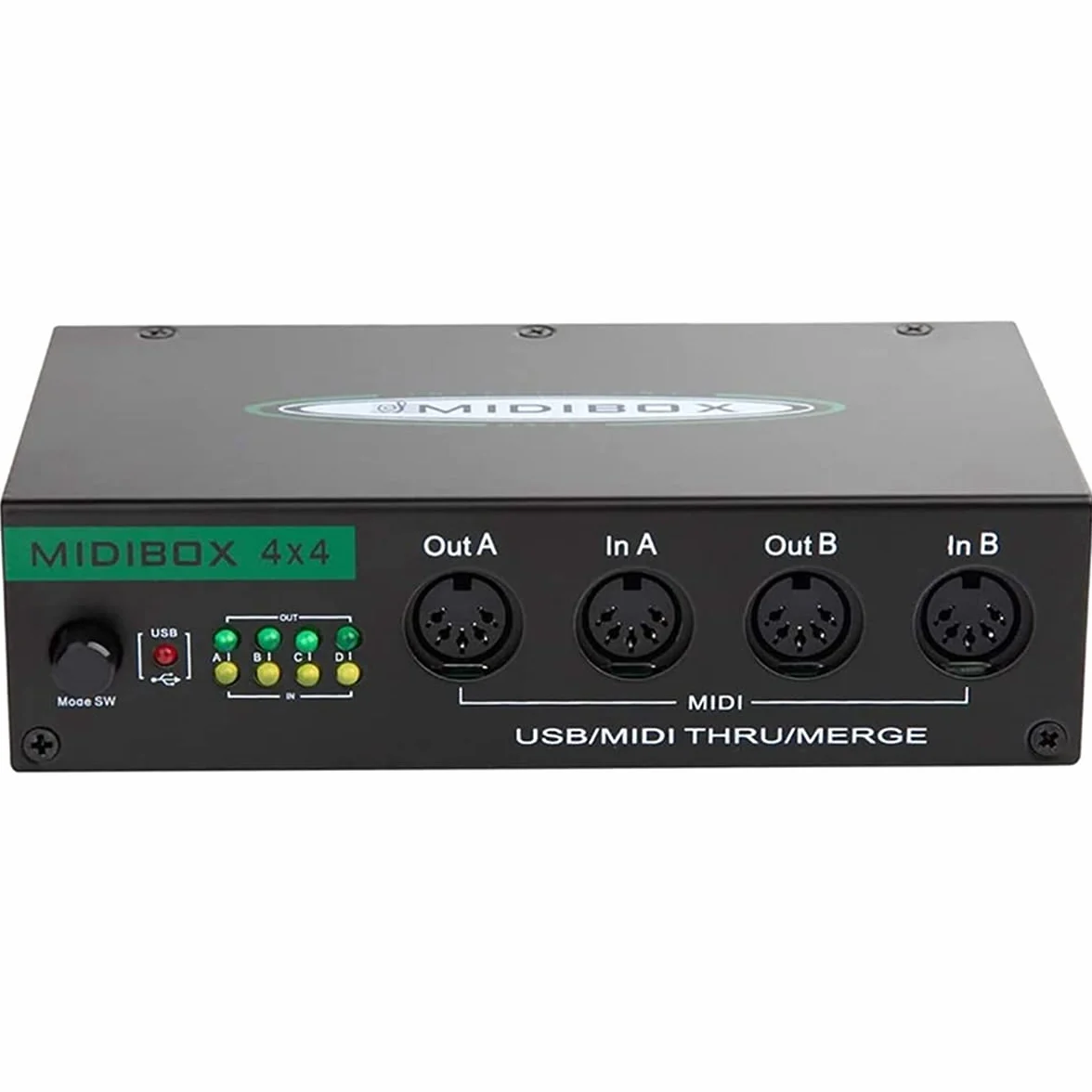 Instrumentos Musicales Midi Caja Interfaz USB Midi Fusionada TravéS de la Caja 64 Canales Midi