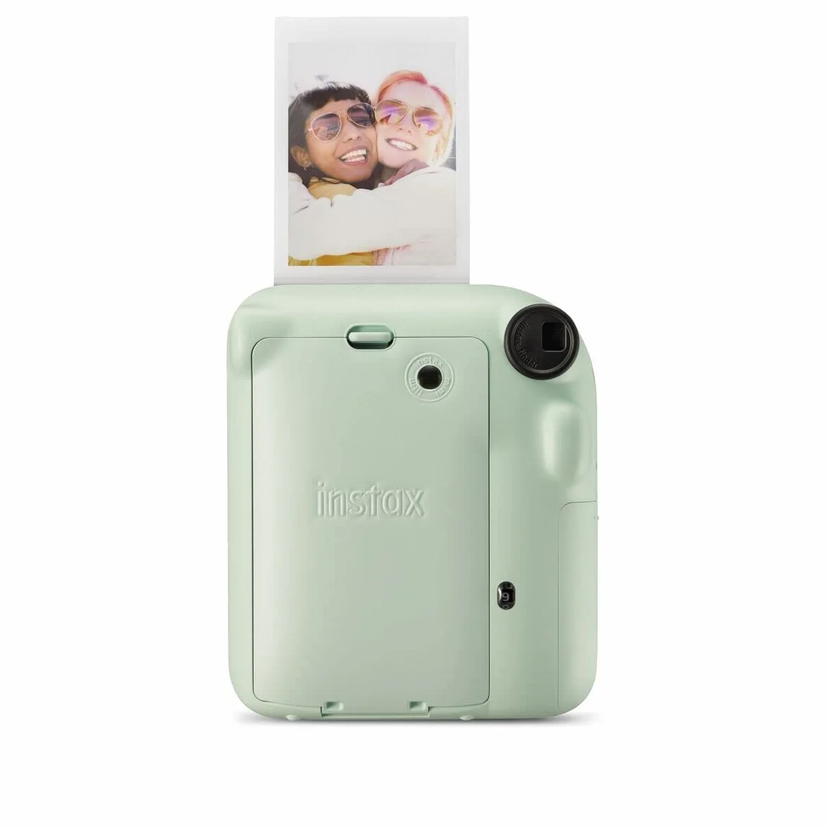 Instax Mini 12 Cámara instantánea, con autoexposición y Lente selfi incluida, Mint Green