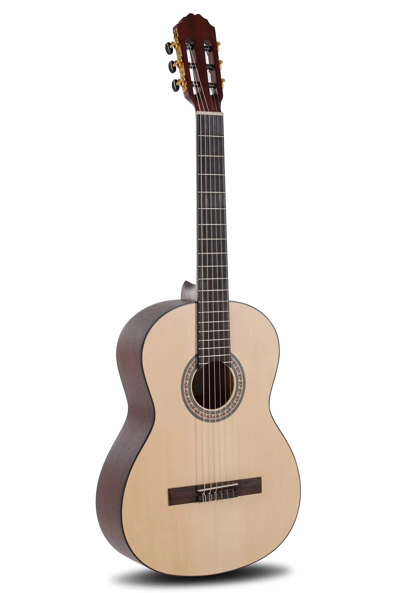 LUTHIER MANUEL RODRÍGUEZ Guitarra de concierto - Caballero by MR - Principio 4/4 - Tapa de abeto macizo - Fondo/Aros de sapelli caoba - CA-PM 4/4 Abeto