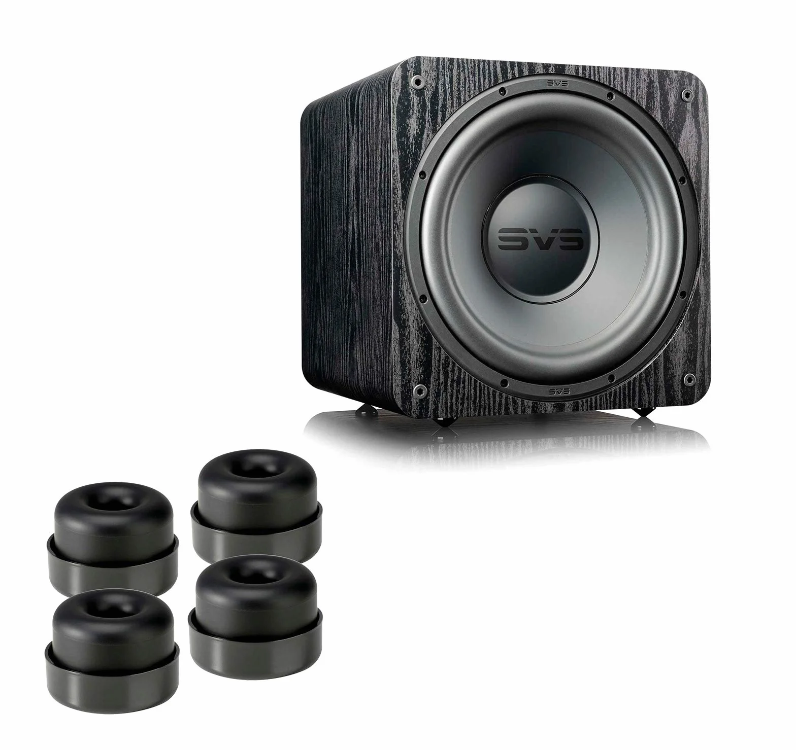 SVS SB-1000 Pro Subwoofer sellado 12 pulgadas SoundPath Sistema aislamiento Negro ceniza