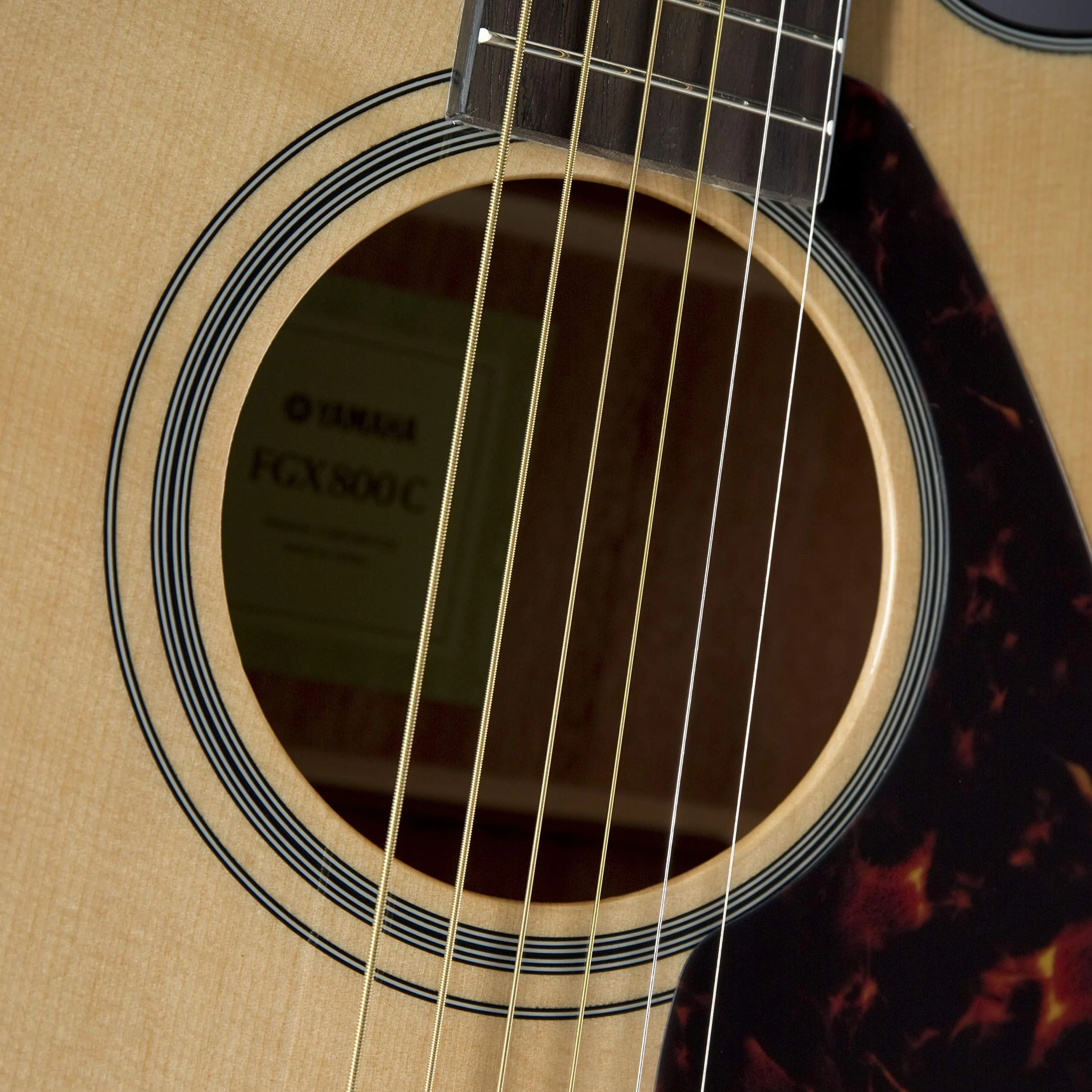 YAMAHA FGX800C - Guitarra eléctrica acústica, Marrón (Natural)
