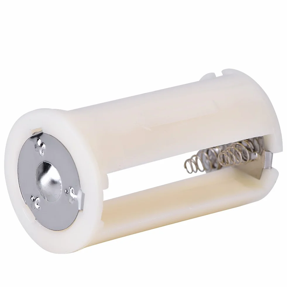 Conversor de batería -5 PCS. 3 x AA a 1 D Tamaño Paralelo Soporte de Batería Adaptador de Conversión Conmutador Conversor Carcasa